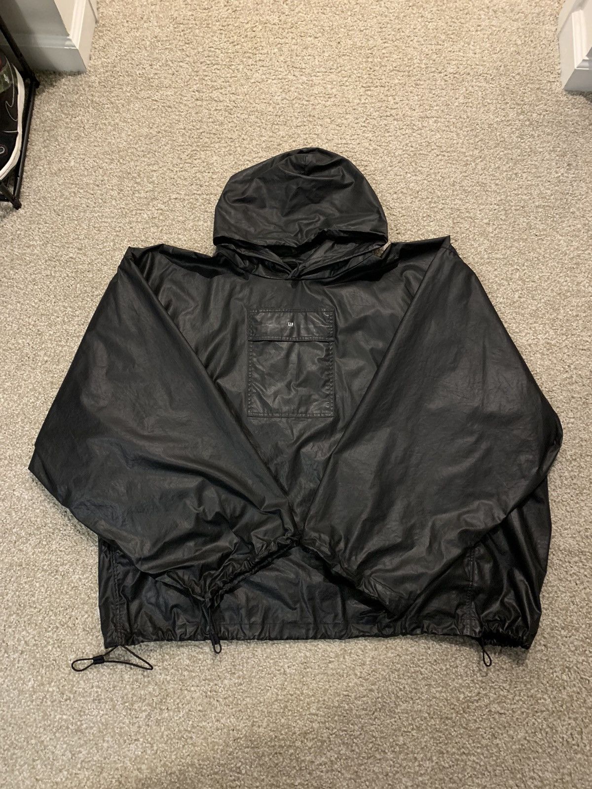 Balenciaga × Gap × Kanye West Yeezy Gap Coated Anorak | Grailed