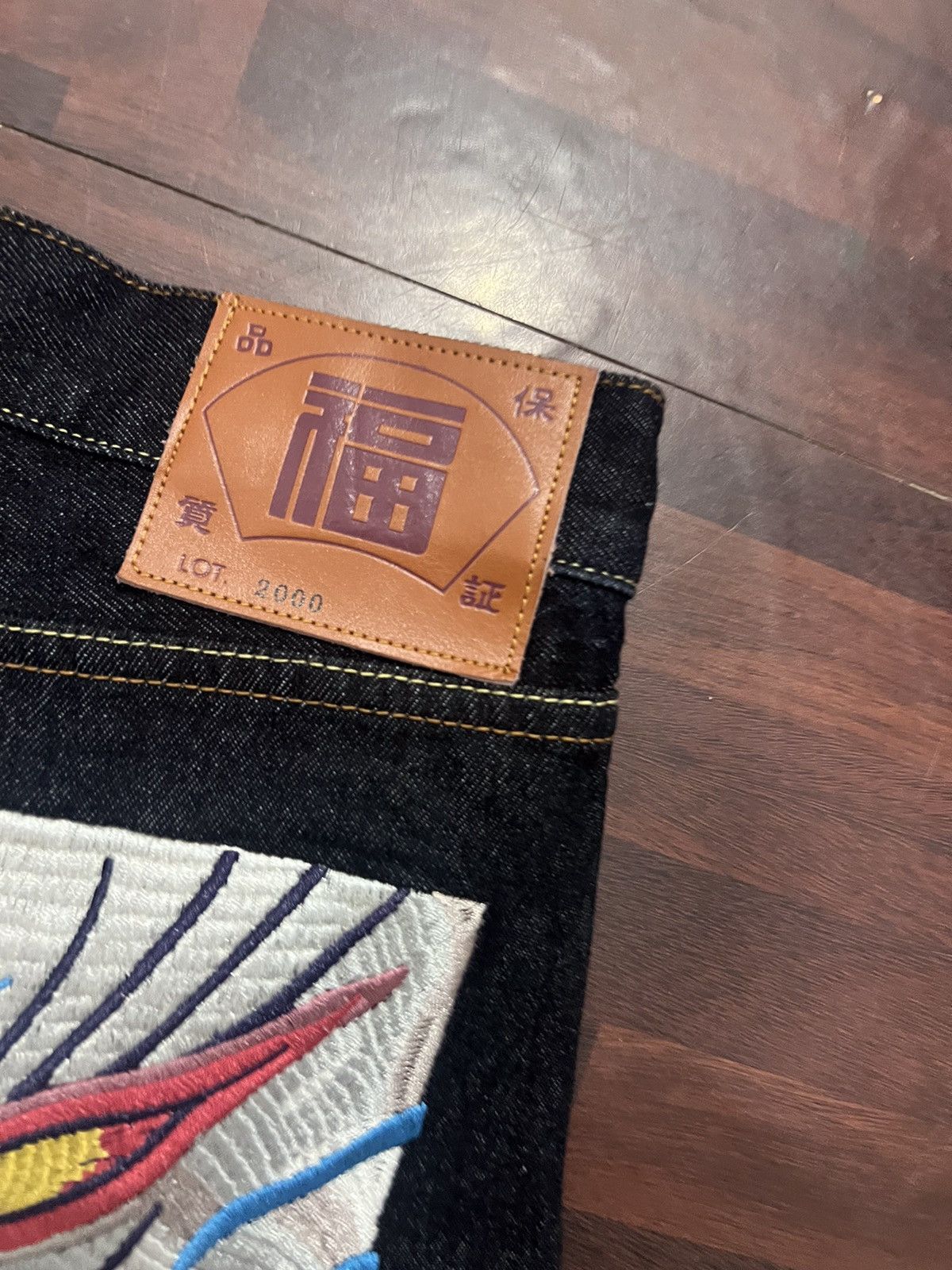 Japanese Brand Crazy rare multipocket Japanese denim ( deadstock) Size US 35 - 5 Thumbnail