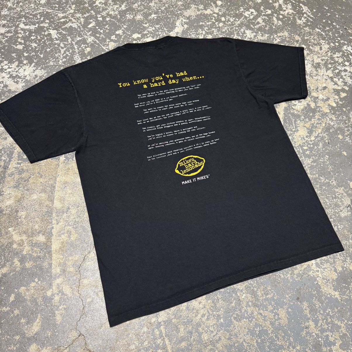 Vintage Vintage Work Hard Play Harder Mikes Hard Lemonade Beer 90s Size US XL / EU 56 / 4 - 7 Thumbnail