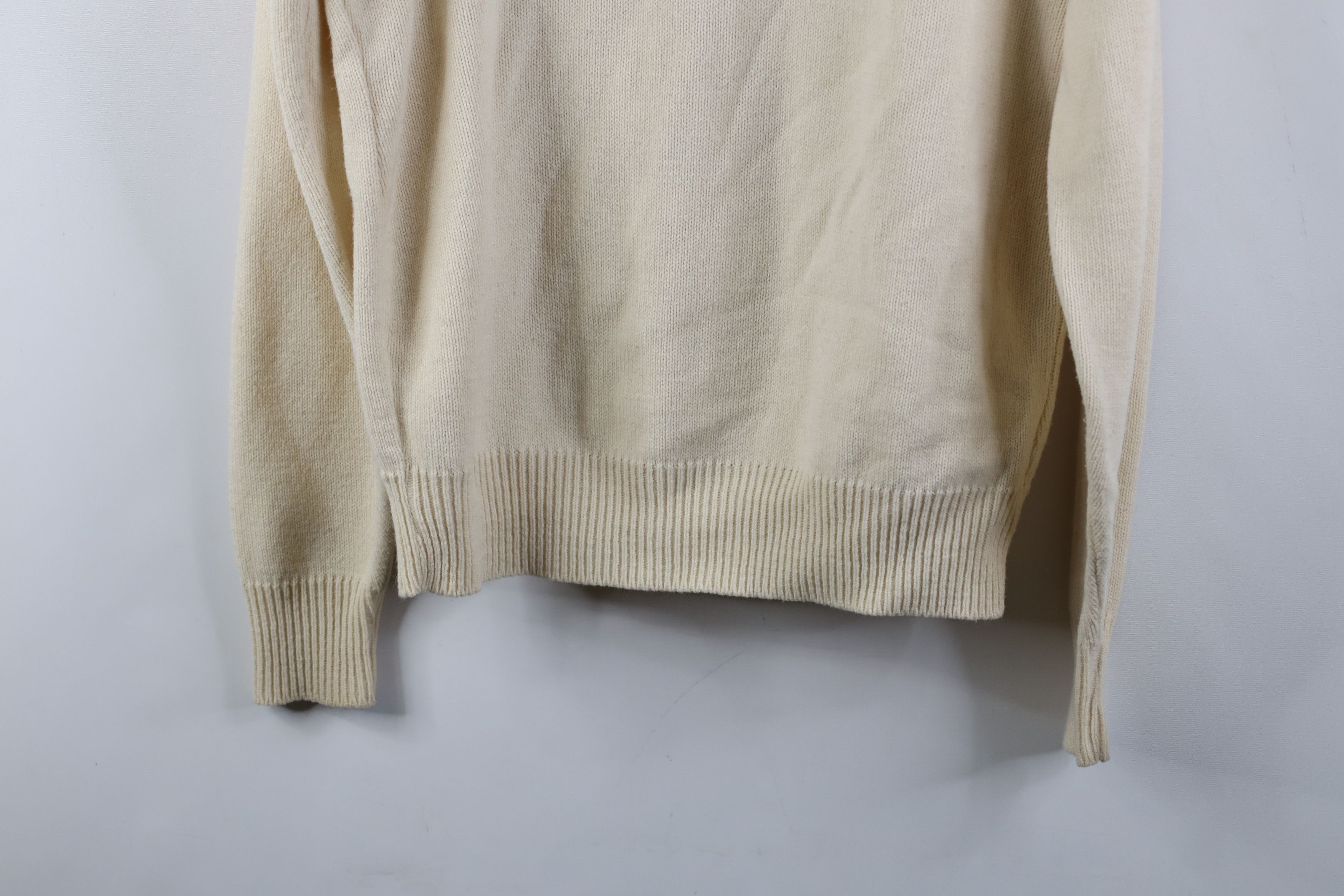 Vintage Vintage 90s Streetwear Cable Knit Cardigan Sweater USA Size US M / EU 48-50 / 2 - 12 Thumbnail