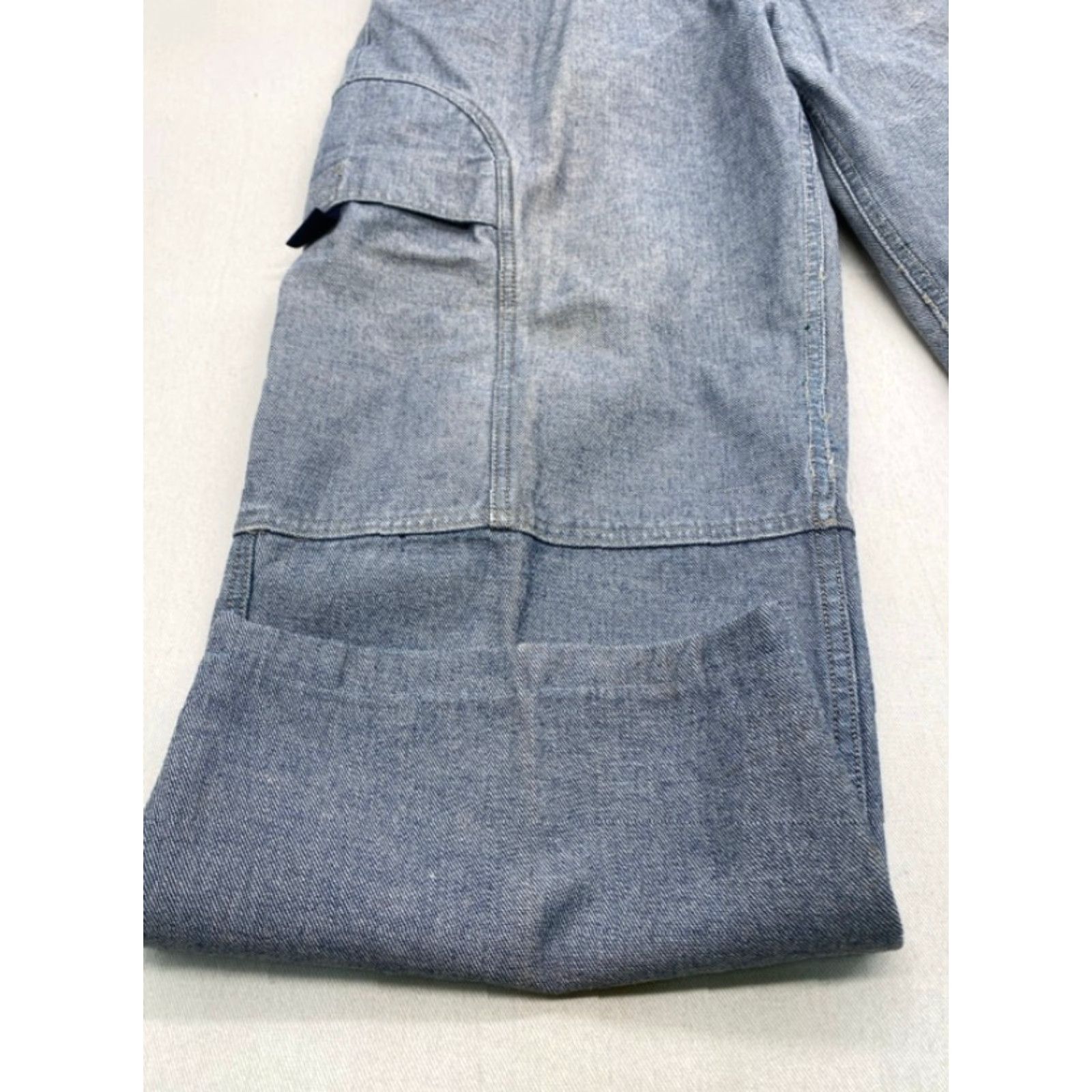 Fubu VINTAGE FUBU Jeans Men's 38x28 Cargo Patchwork Embroidered Denim 90s Hip Hop Wide-Leg Jeans Mens Size US 38 / EU 54 - 2 Thumbnail