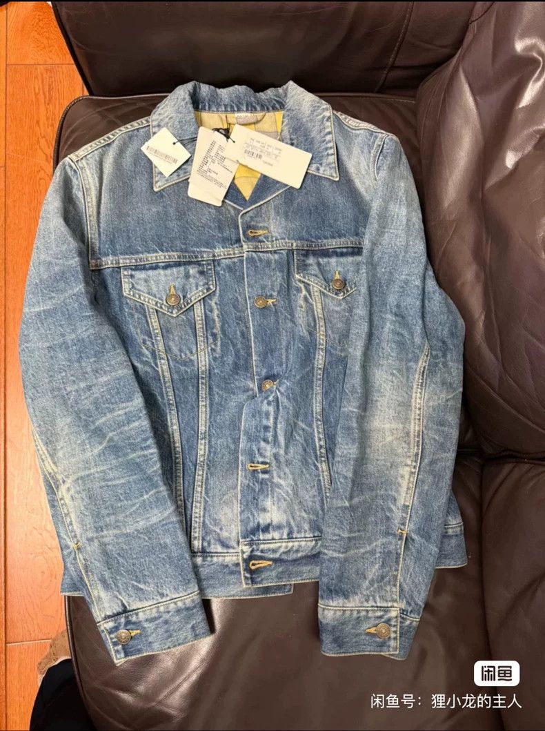 Gucci Gucci Puppy embroidered blue denim jacket Size US S / EU 44-46 / 1 - 2 Thumbnail