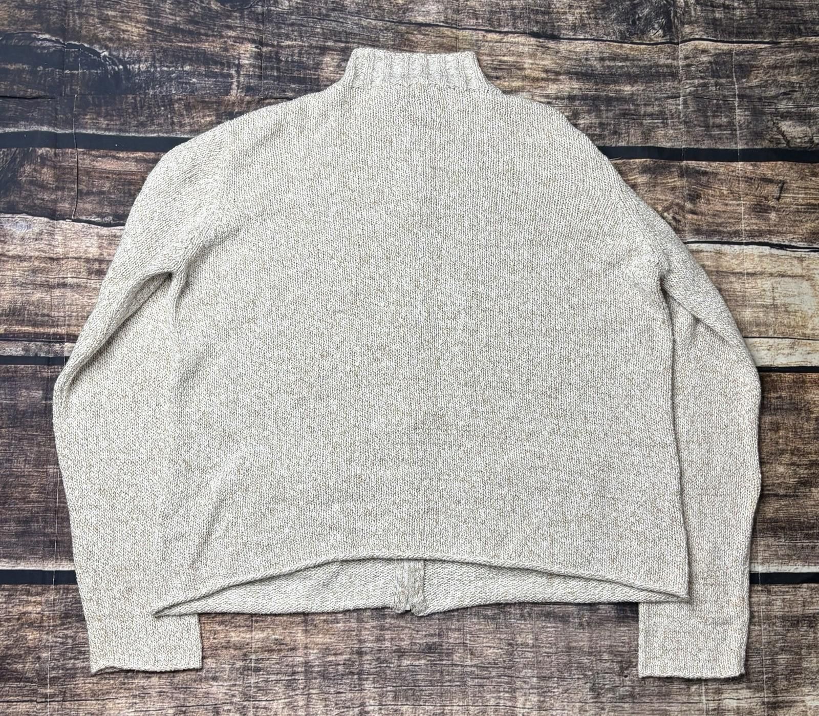 Eileen Fisher Eileen Fisher Sweater Womens Medium Linen Cotton Open Knit Size M / US 6-8 / IT 42-44 - 3 Thumbnail