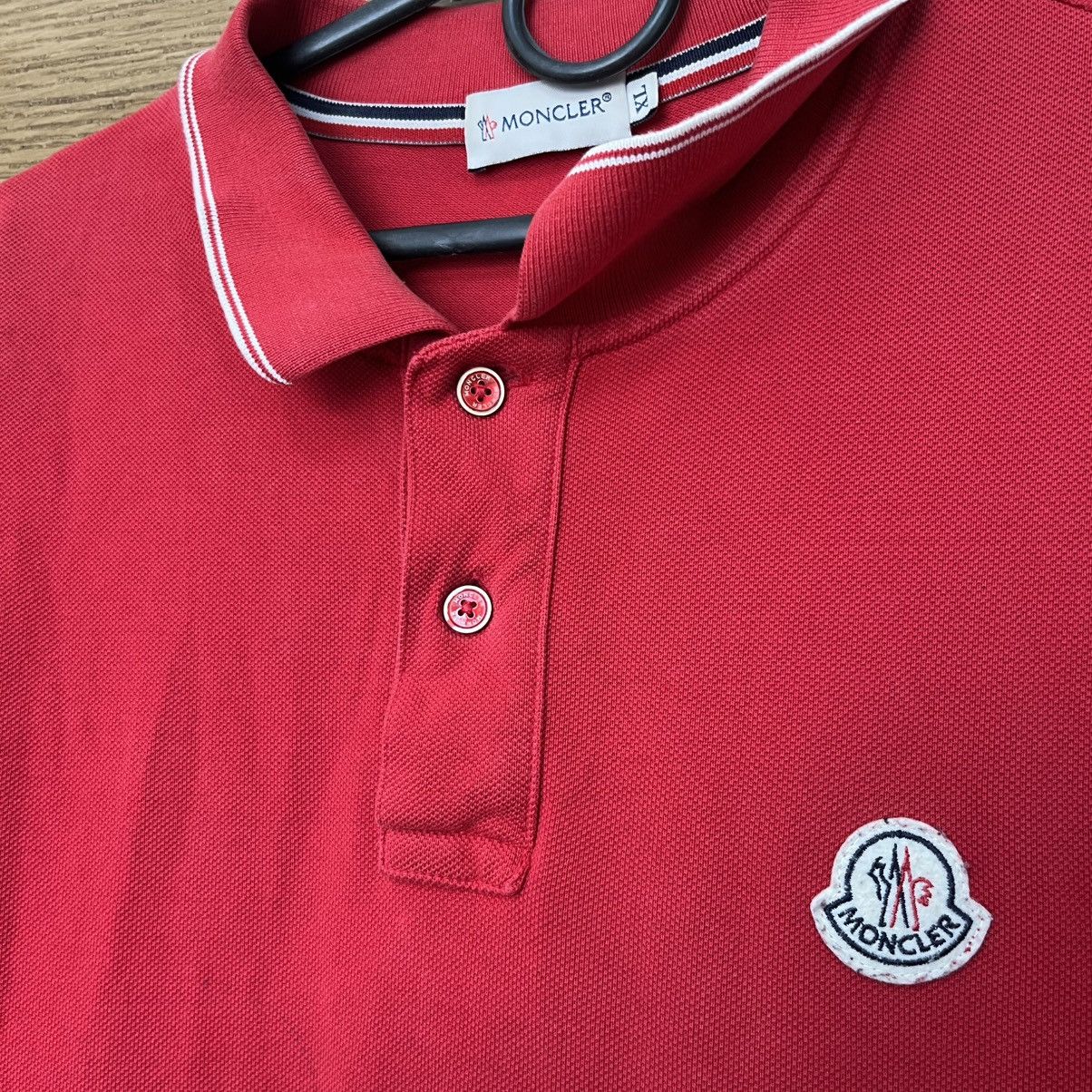 Moncler Moncler Polo T-Shirt Size US XL / EU 56 / 4 - 4 Thumbnail