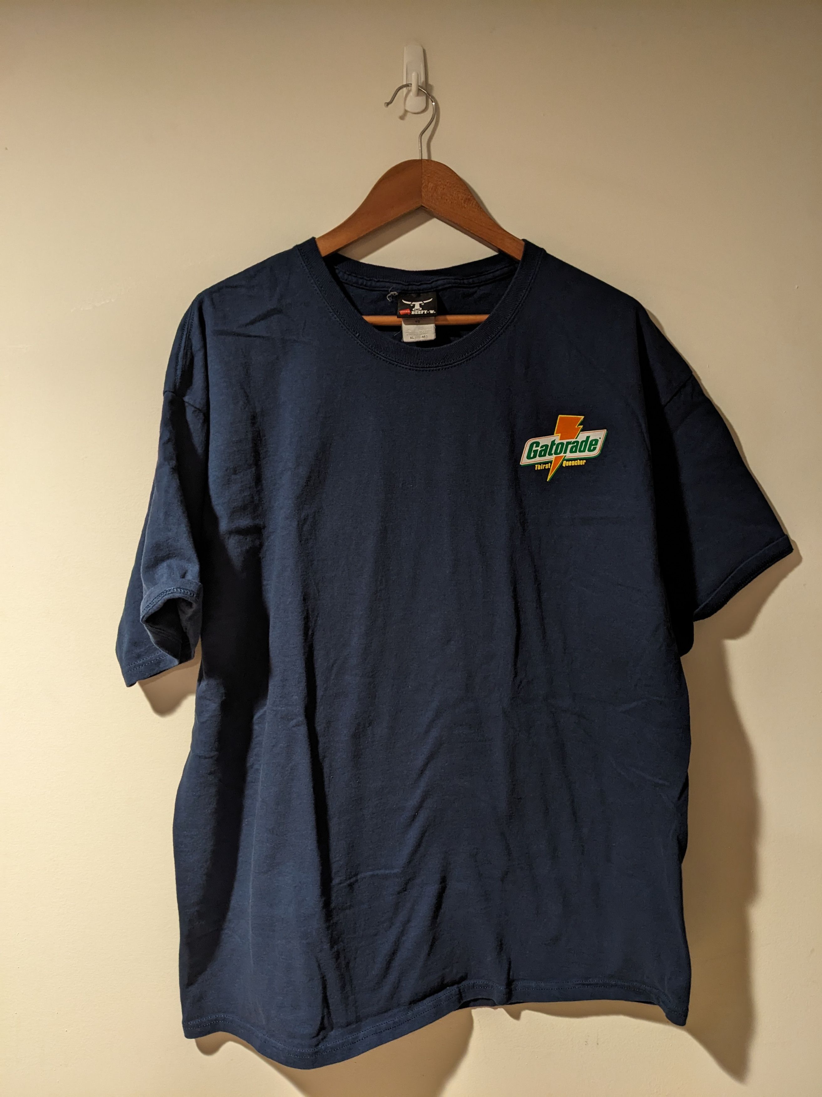 Vintage 90s Gatorade Graphic Tee - Happy Character, Unisex Soft Cotton T-Shirt For Men & Women