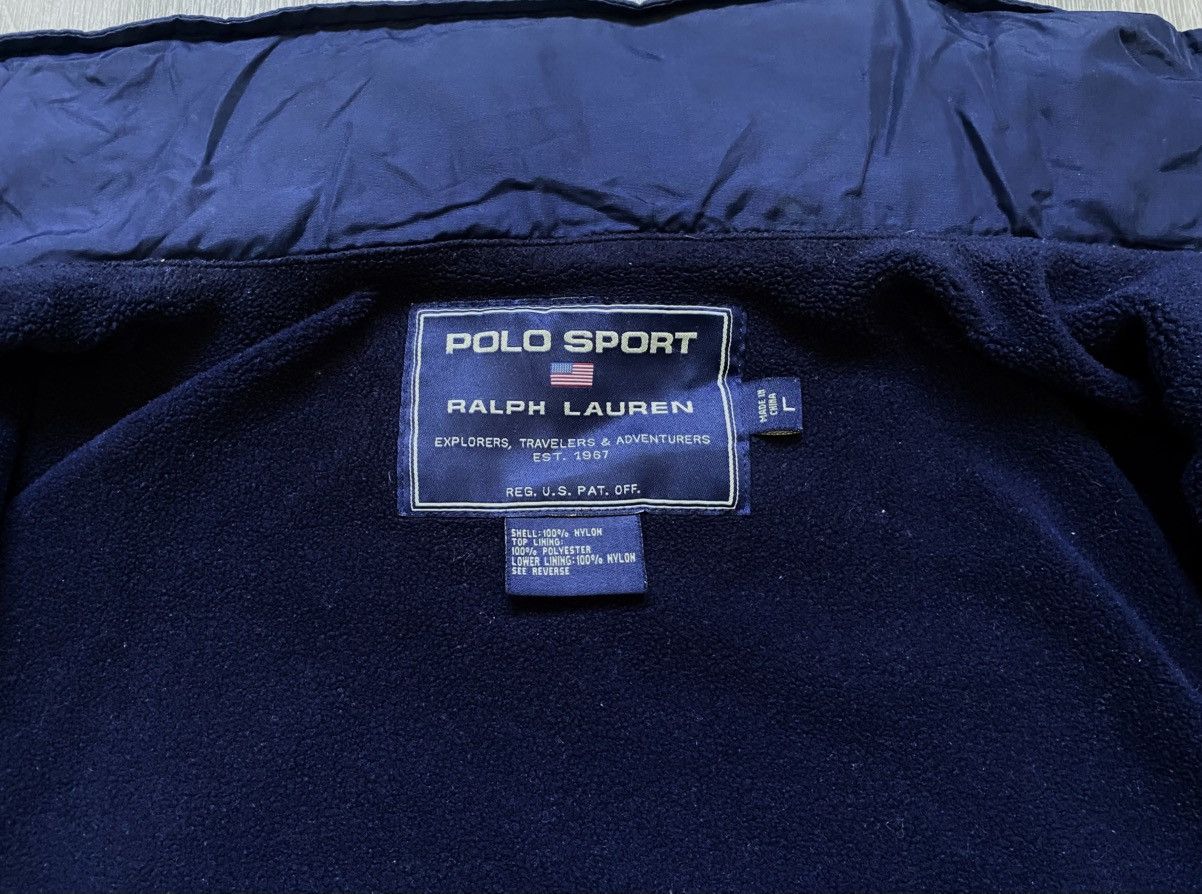 Polo Ralph Lauren Polo Sport Ralph Lauren Shimmer Navy Nylon Jacket Adjustable Size US L / EU 52-54 / 3 - 18 Thumbnail