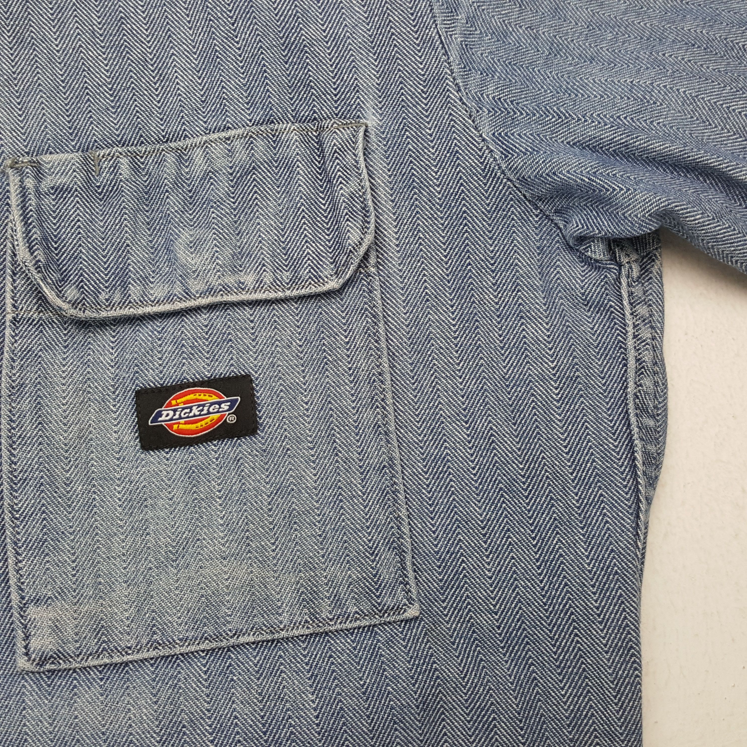 Dickies × Stussy × Vintage Vintage DICKIES x Stussy Streetwear Custom Coverall Jacket Size US M / EU 48-50 / 2 - 11 Thumbnail