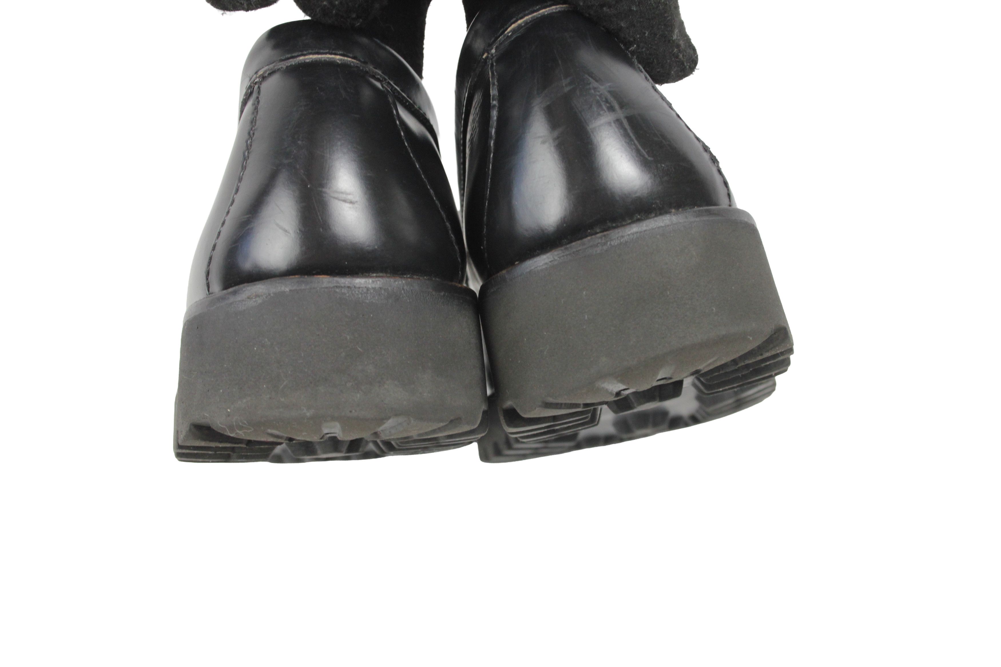 G.H. Bass & Co. Weejuns 90S Esther Kiltie Tassel Lug Sole Patent Loafers Size US 8 / IT 38 - 10 Thumbnail