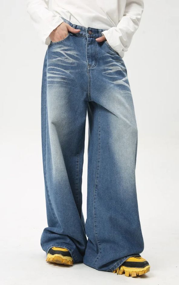 Japanese Brand × Jean High Street Denim Pants Loose Size US 28 / EU 44 - 1 Thumbnail