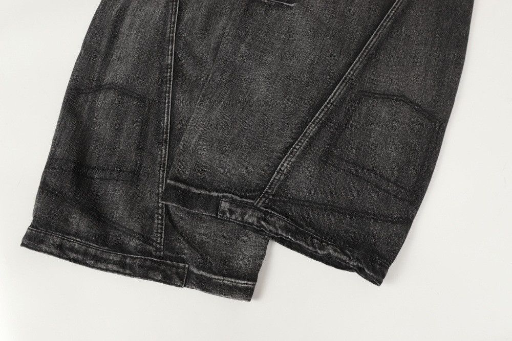 Vintage Punk-style distressed washed denim jeans for men Size US 32 / EU 48 - 6 Thumbnail