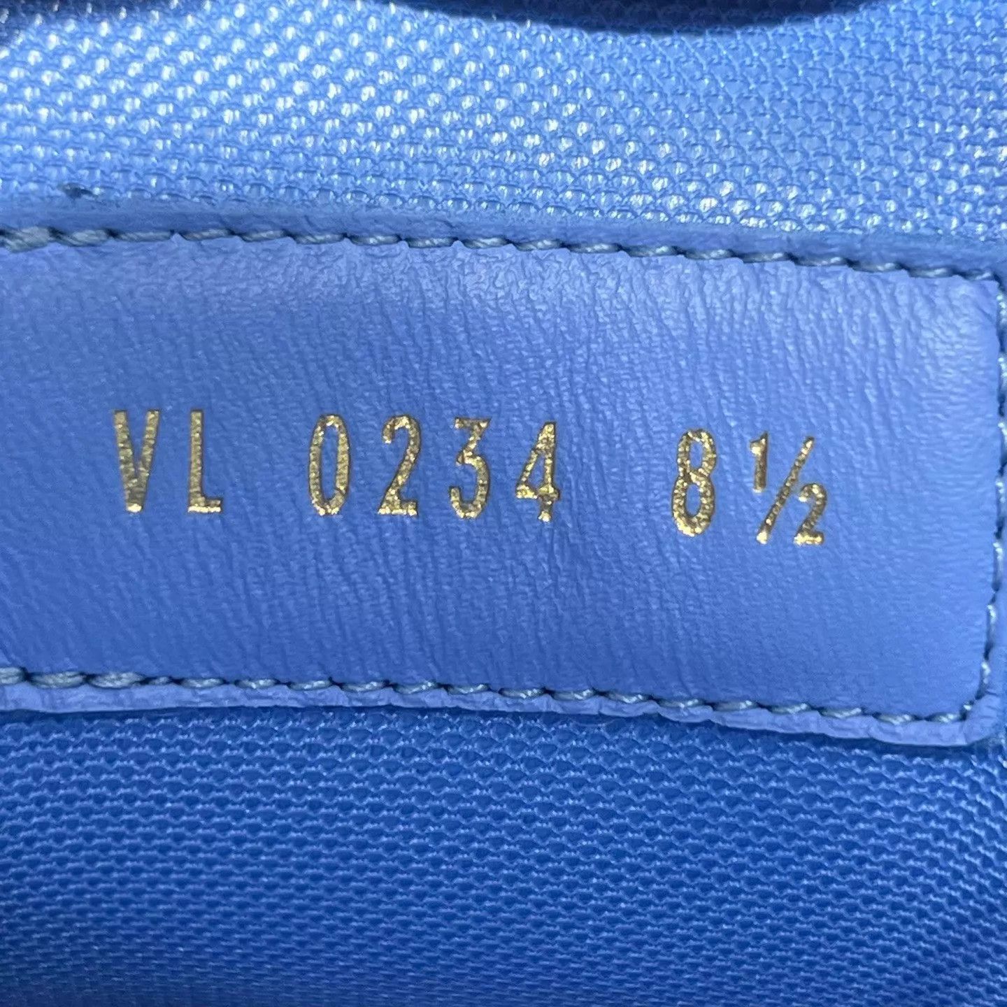 Louis Vuitton LV Trainer white blue UK8.5/42.5 CD0095 Size US 9.5 / EU 42-43 - 8 Thumbnail
