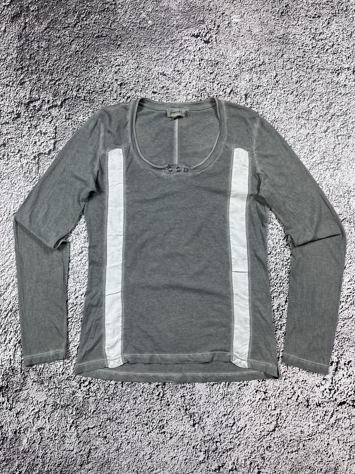 Diesel Vintage Y2K Diesel AvantGarde Longsleeve Top Size M Size M / US 6-8 / IT 42-44 - 1 Thumbnail