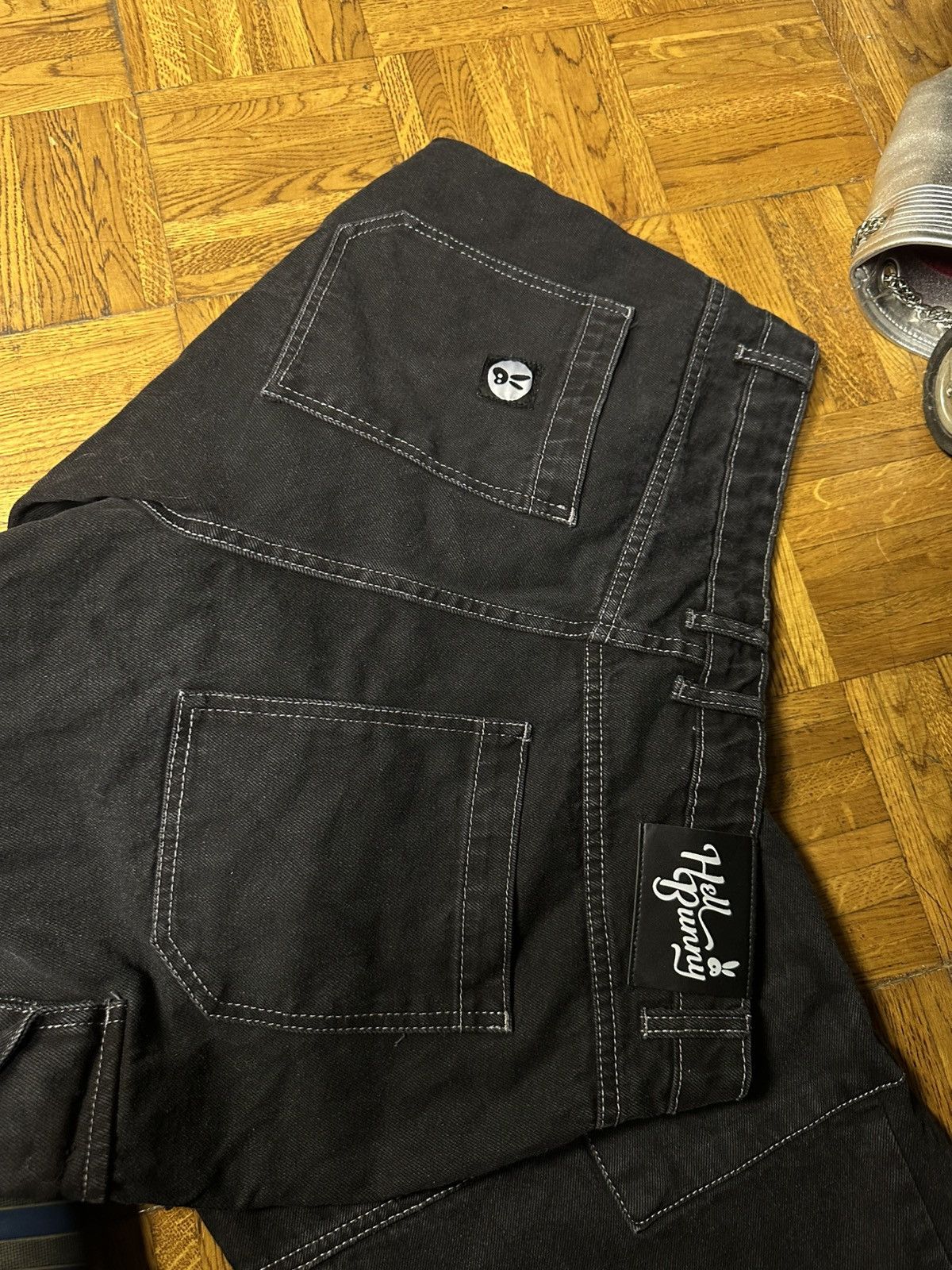 Vintage Hell bunny baggy jeans y2k Size US 38 / EU 54 - 4 Thumbnail