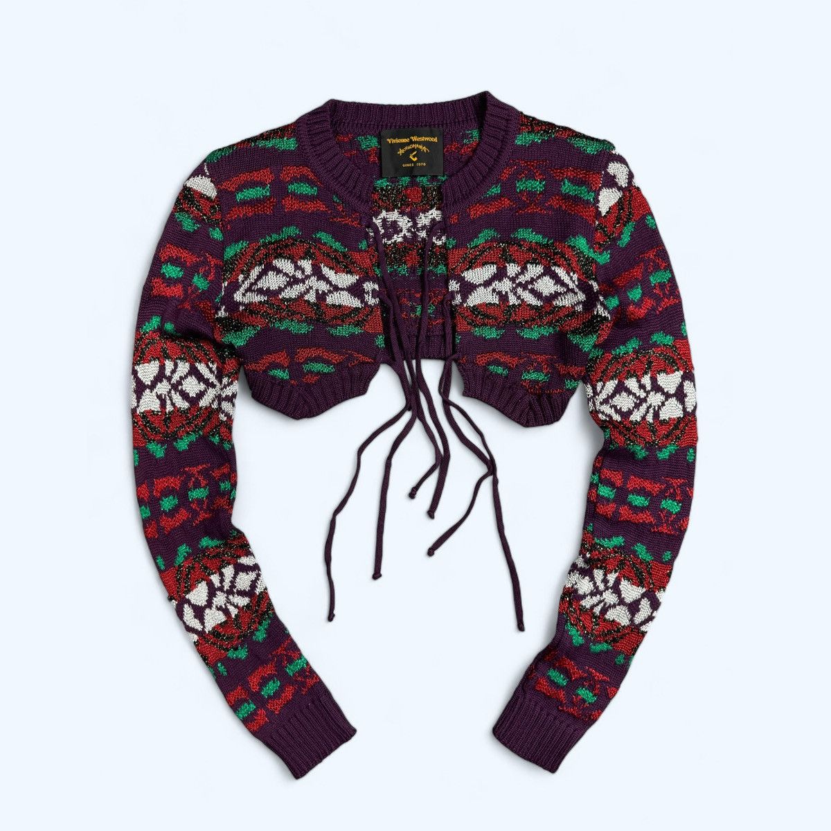 Vivienne Westwood Vivienne Westwood Anglomania wool/acrylic bolero size 42 US8 Size M / US 6-8 / IT 42-44 - 1 Thumbnail