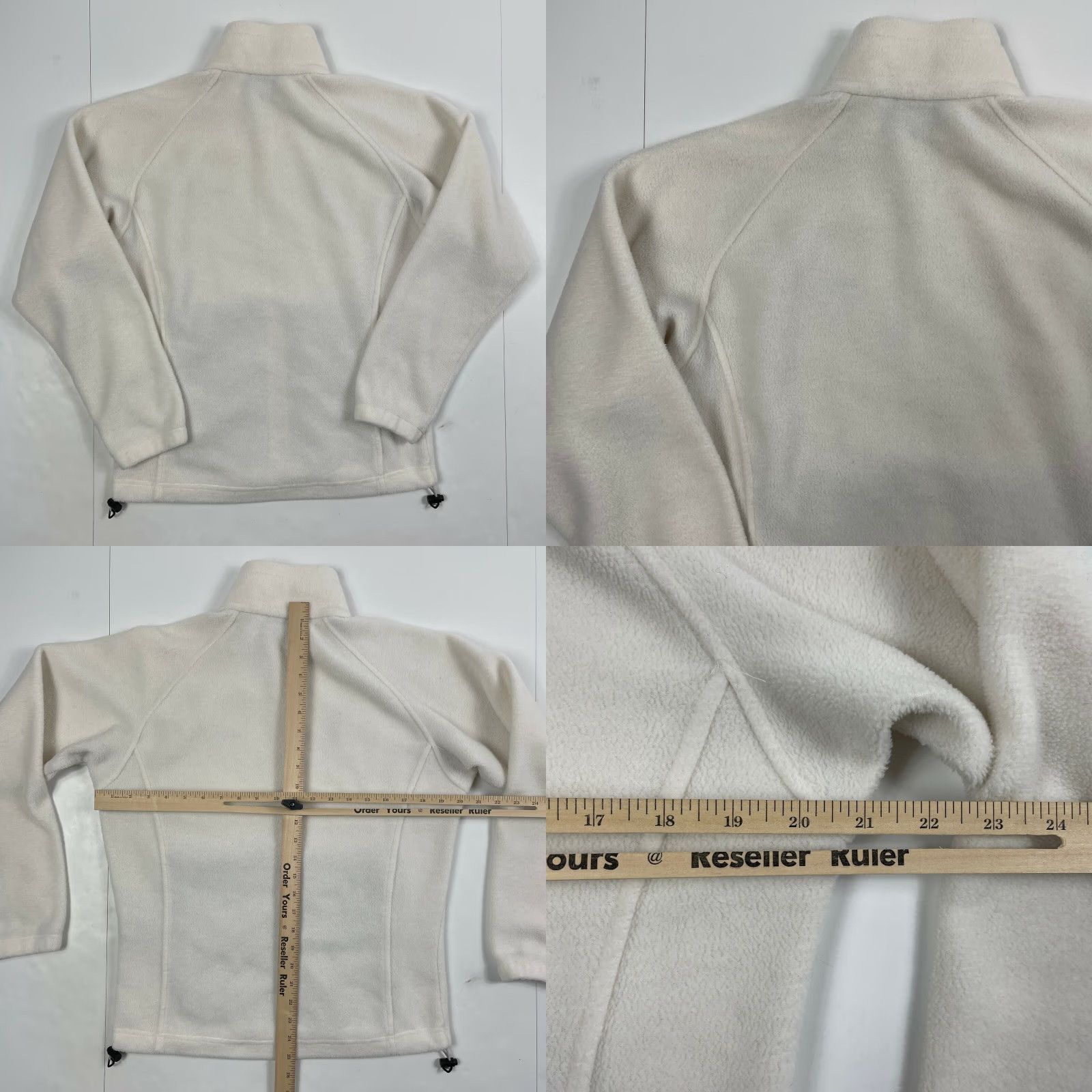 Vintage Columbia Jacket Women's Small Full Zip Fleece Beige Outdoors Pockets Be Size S / US 4 / IT 40 - 8 Thumbnail