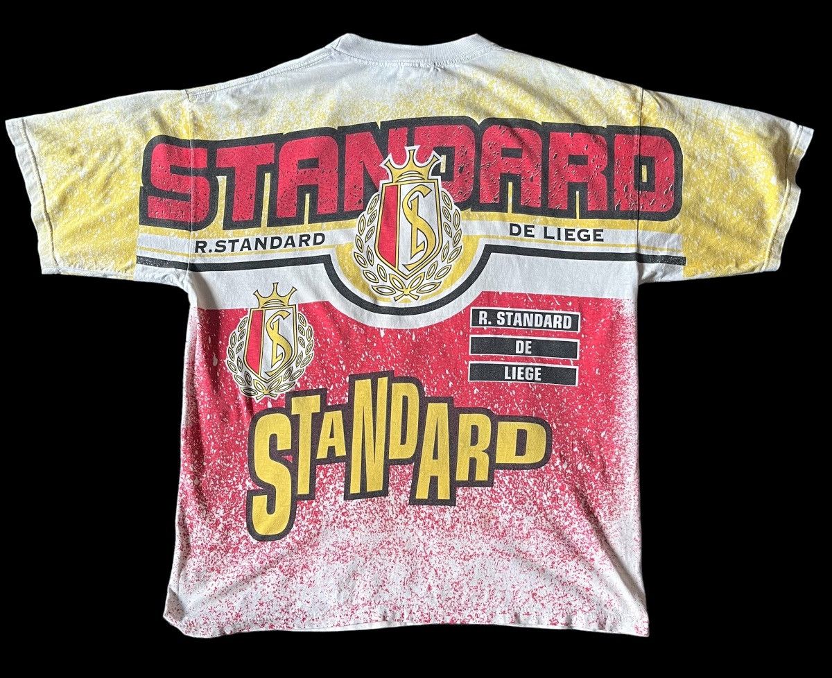 Vintage Standard Liege Football AOP Kick Sportswear t shirt XL Size US XL / EU 56 / 4 - 9 Thumbnail