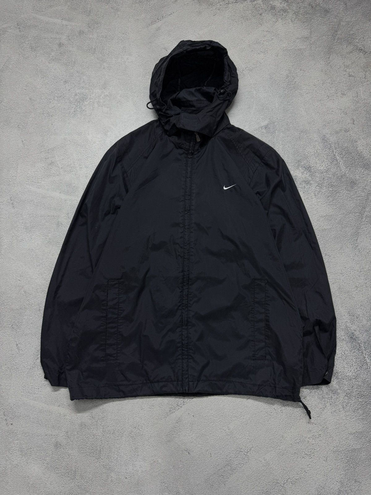 Nike Vintage Y2K Nike Nylon Mini Logo Jacket 00’s Size US M / EU 48-50 / 2 - 2 Thumbnail