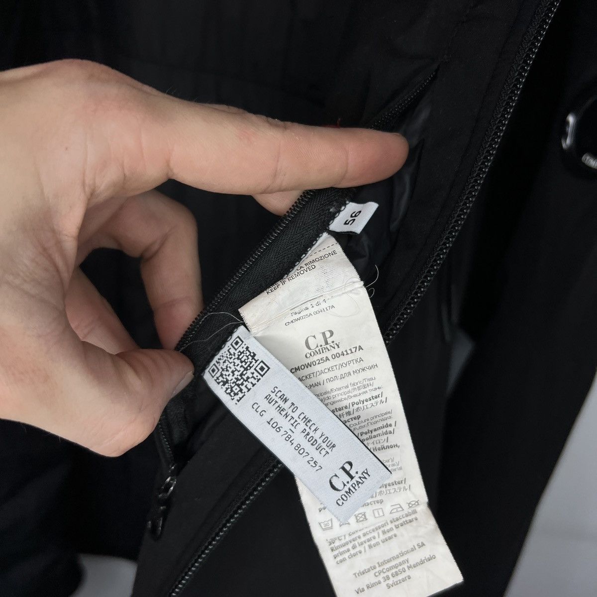 C.P. Company C.P Company Pro-Tek Primaloft Softshell Jacket Black Size US XL / EU 56 / 4 - 9 Thumbnail