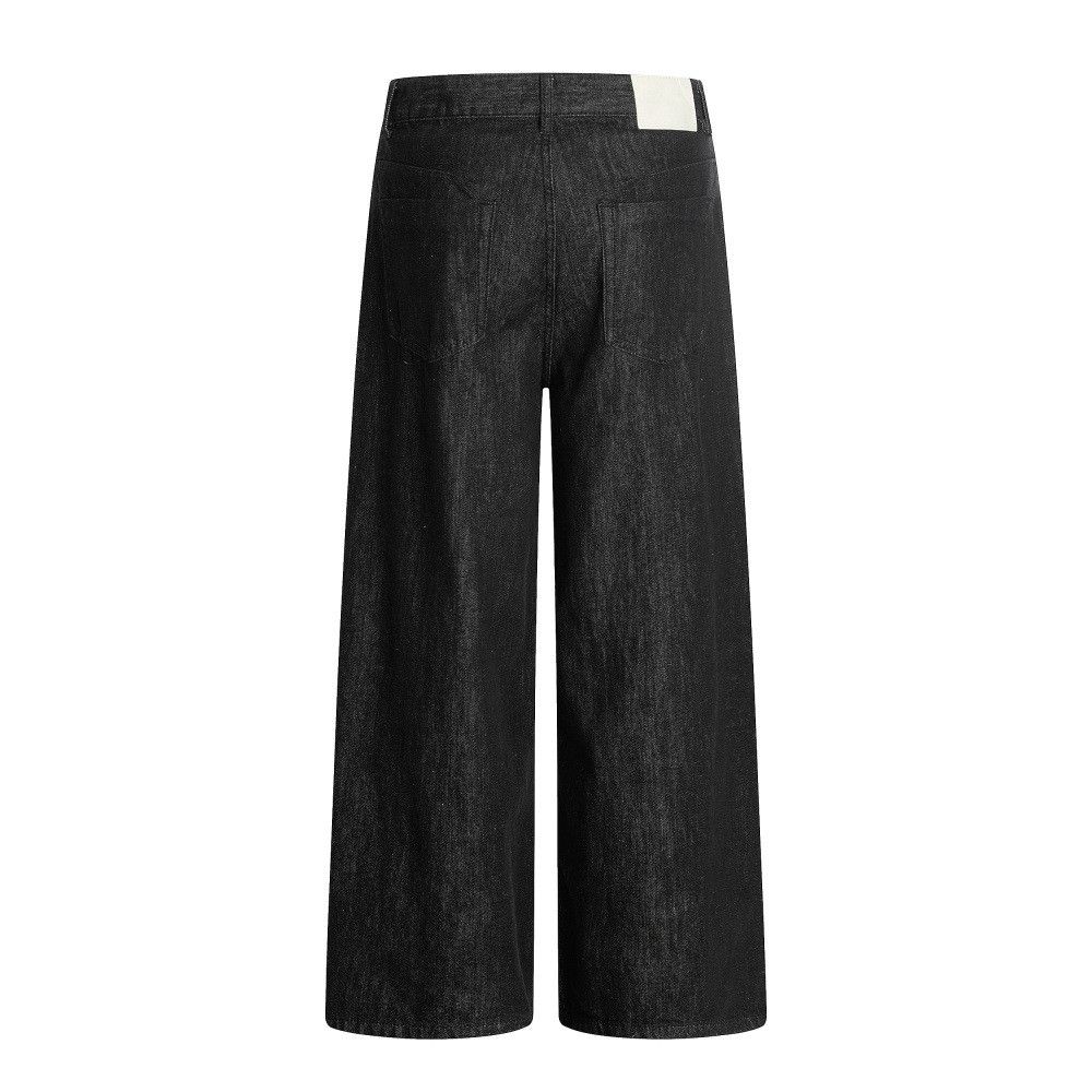 Japanese Brand × Jean Men's solid color all-match straight casual loose jeans Size US 32 / EU 48 - 2 Thumbnail
