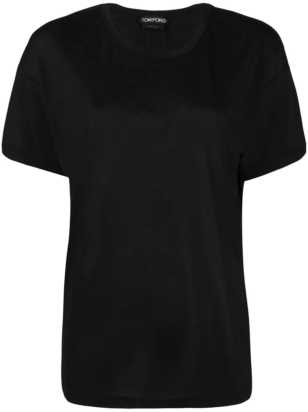 Tom Ford o1y0226 Crewneck T-Shirt in Black Size M / US 6-8 / IT 42-44 - 1 Thumbnail