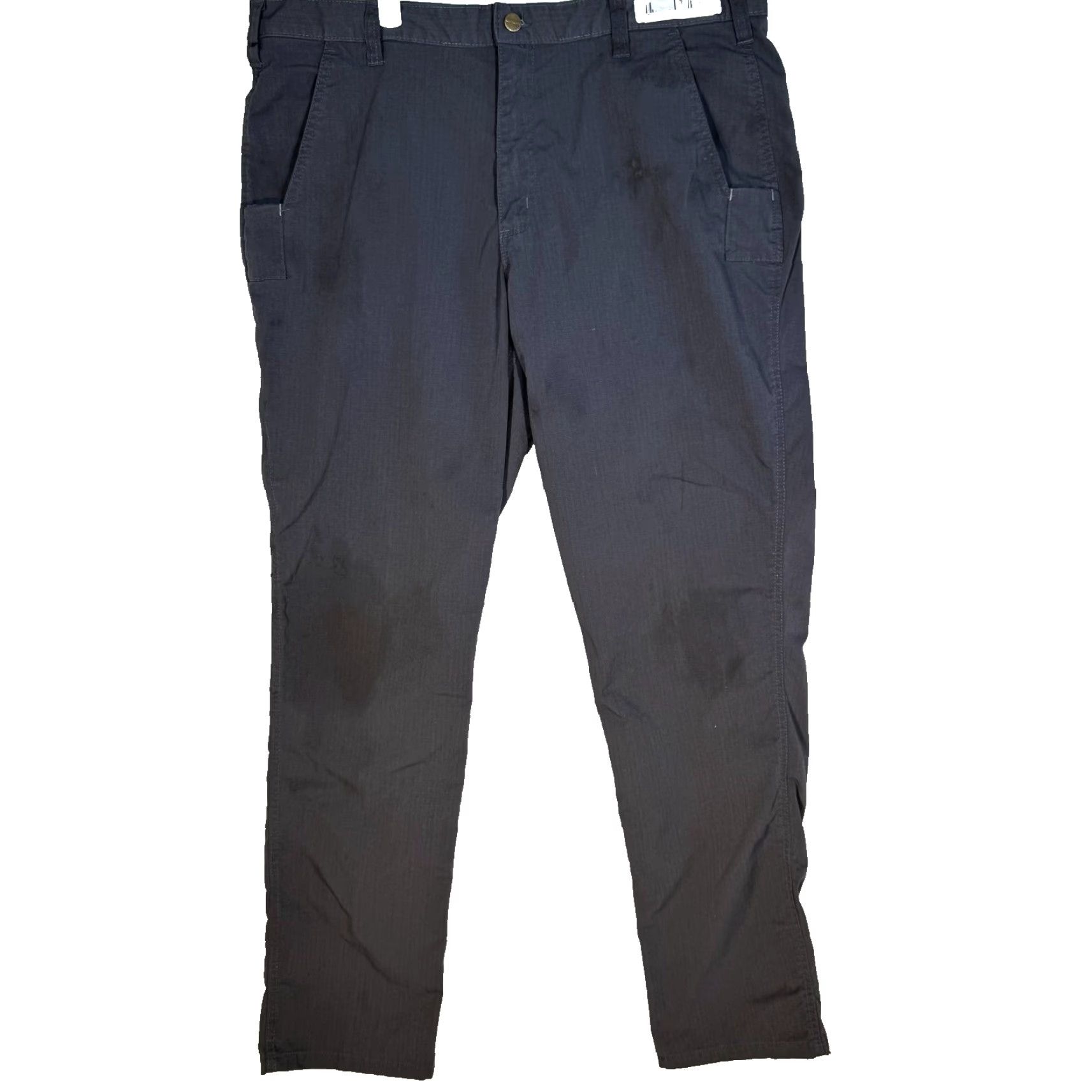 Carhartt Carhartt Pants Mens 38x32 Gray Ripstop Relaxed Fit Workwear Size US 38 / EU 54 - 2 Thumbnail