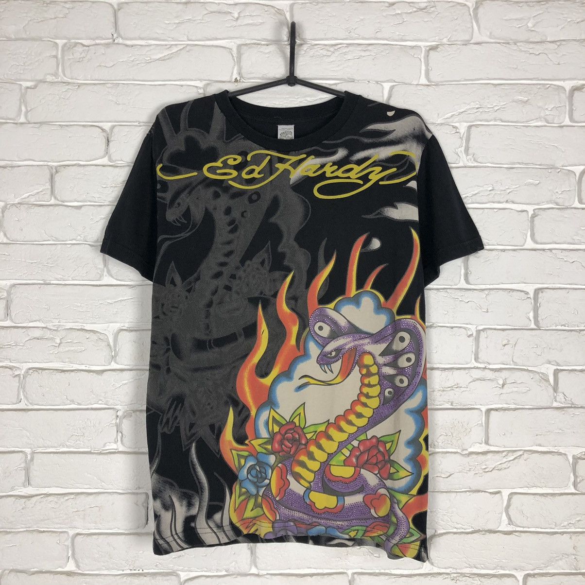 Ed Hardy Ed Hardy vintage tee t shirt Size US M / EU 48-50 / 2 - 1 Thumbnail