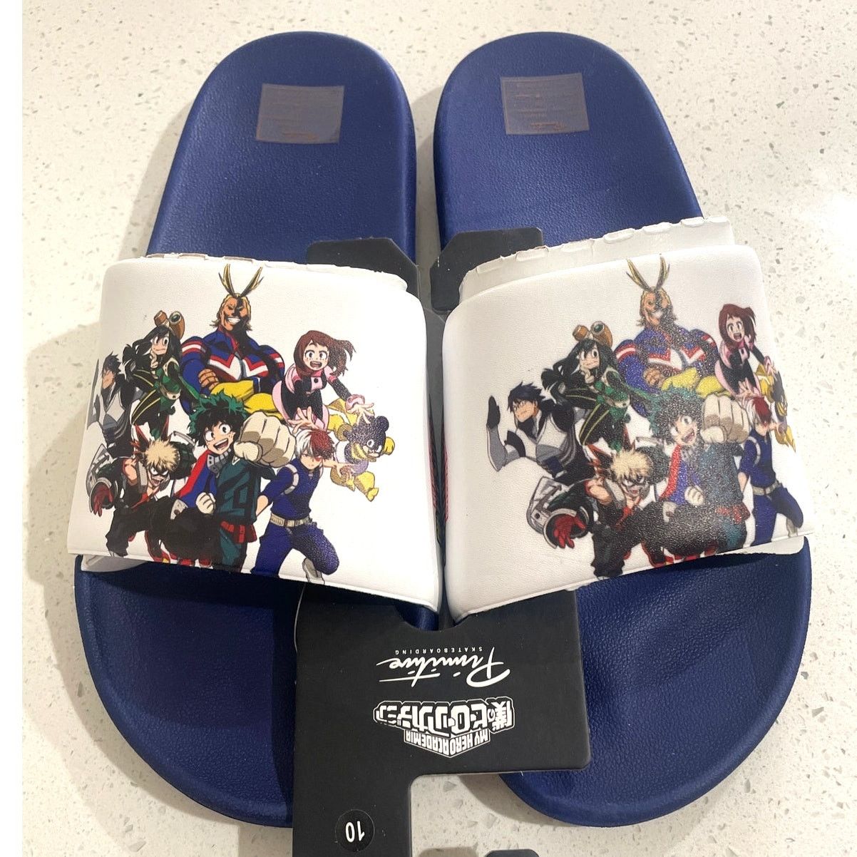 Primitive My Hero Academia Slides Sz 10 Men, 8 Women New Jap Anime Size US 10 / EU 43 - 1 Thumbnail