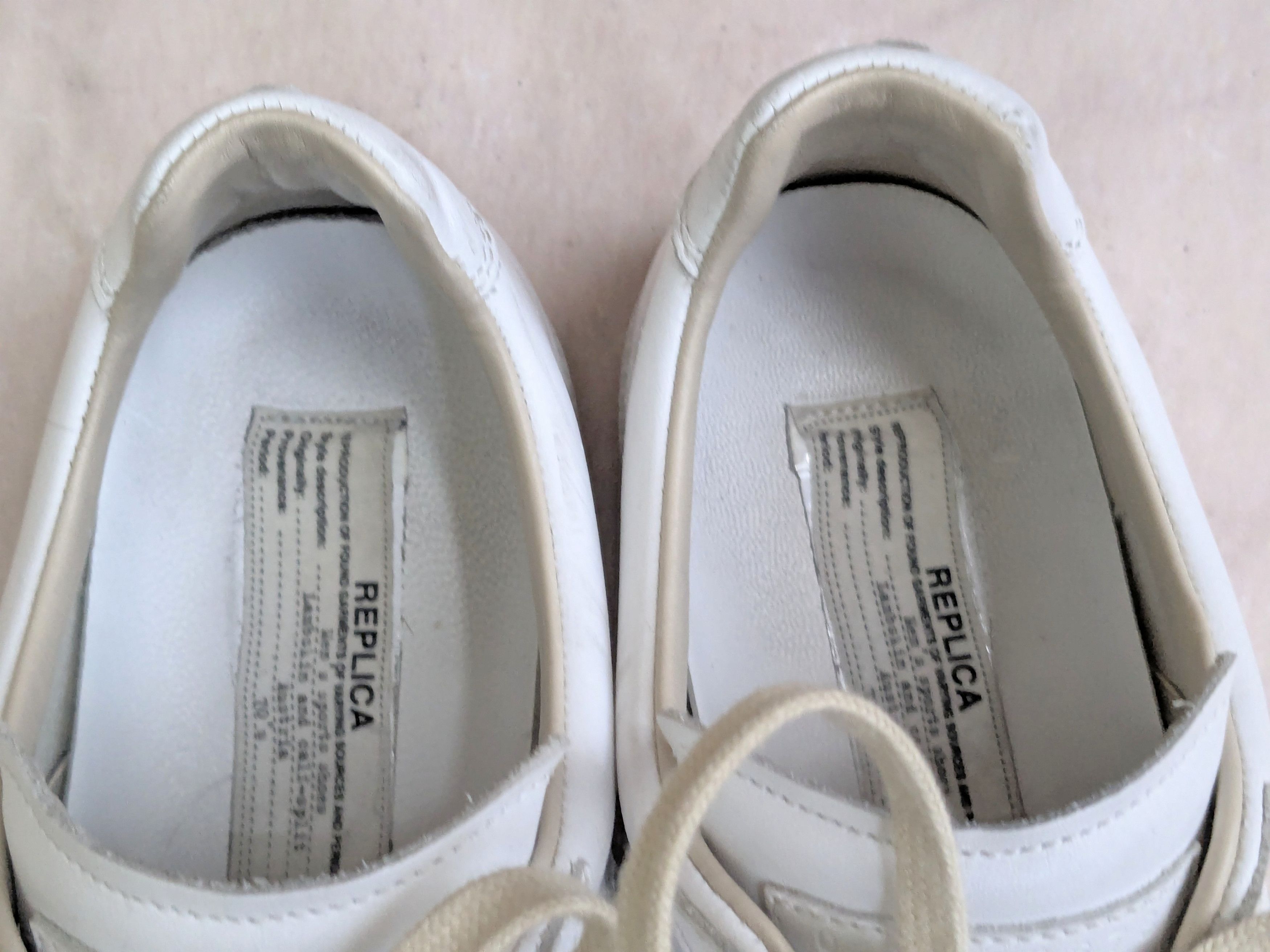 Maison Margiela Maison Margiela Replica GAT White 9 42 Low Tops Leather Size US 9 / EU 42 - 5 Thumbnail