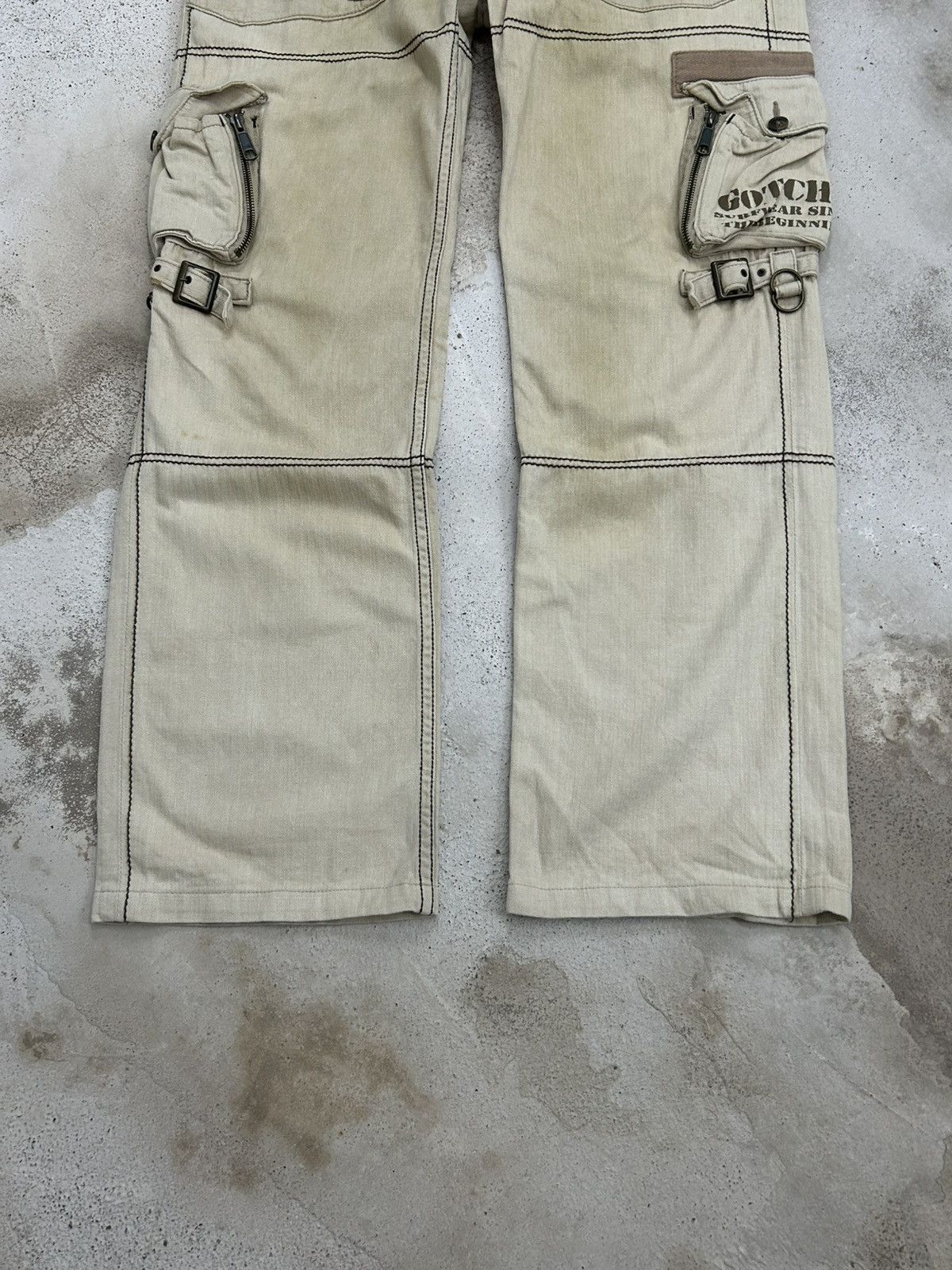 Le Grande Bleu (L.G.B.) Gotcha Brand Cargo Tactical Multipocket Utility Worker Size US 33 - 3 Thumbnail