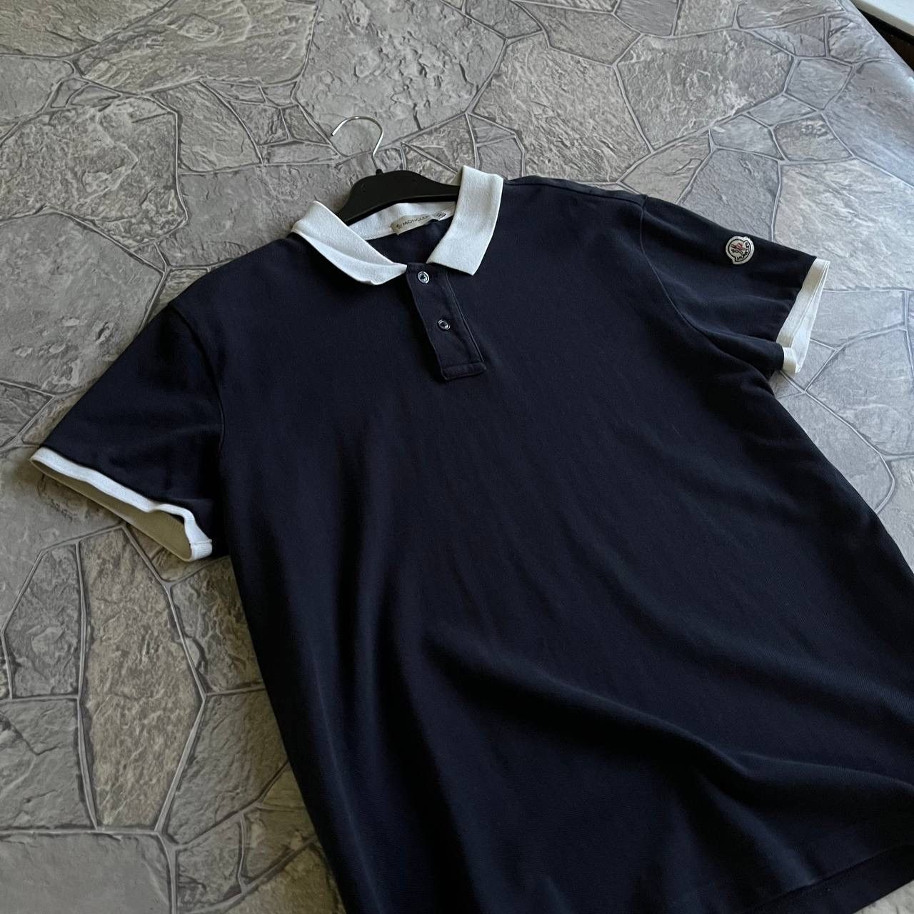 Moncler Moncler Polo T-Shirt Size US XL / EU 56 / 4 - 3 Thumbnail