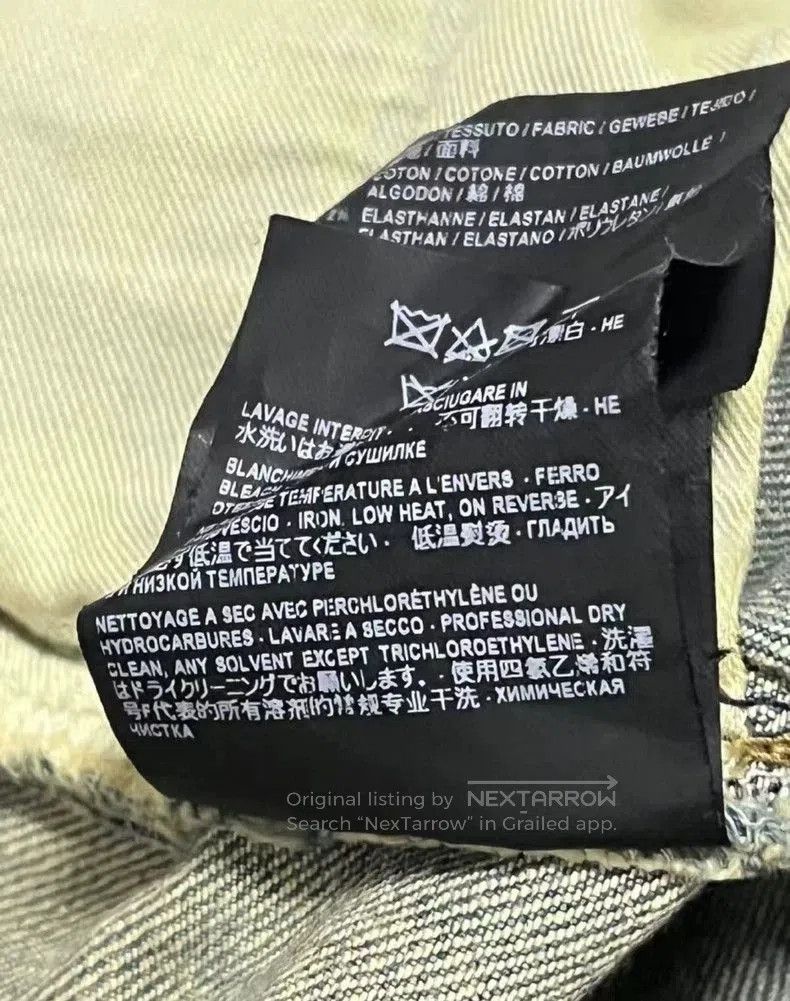 Saint Laurent Paris YSL 17SS Distressed Denim Jeans. Size US 33 - 4 Thumbnail