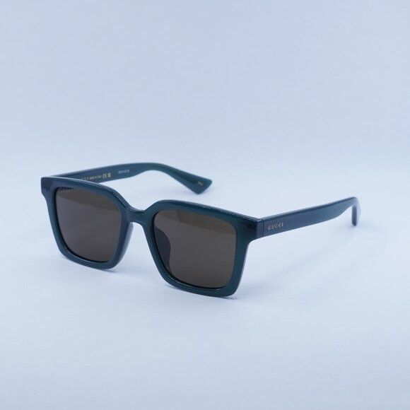 Gucci GG1582SK 003 Sunglasses Opal Blue Grey Square Frame