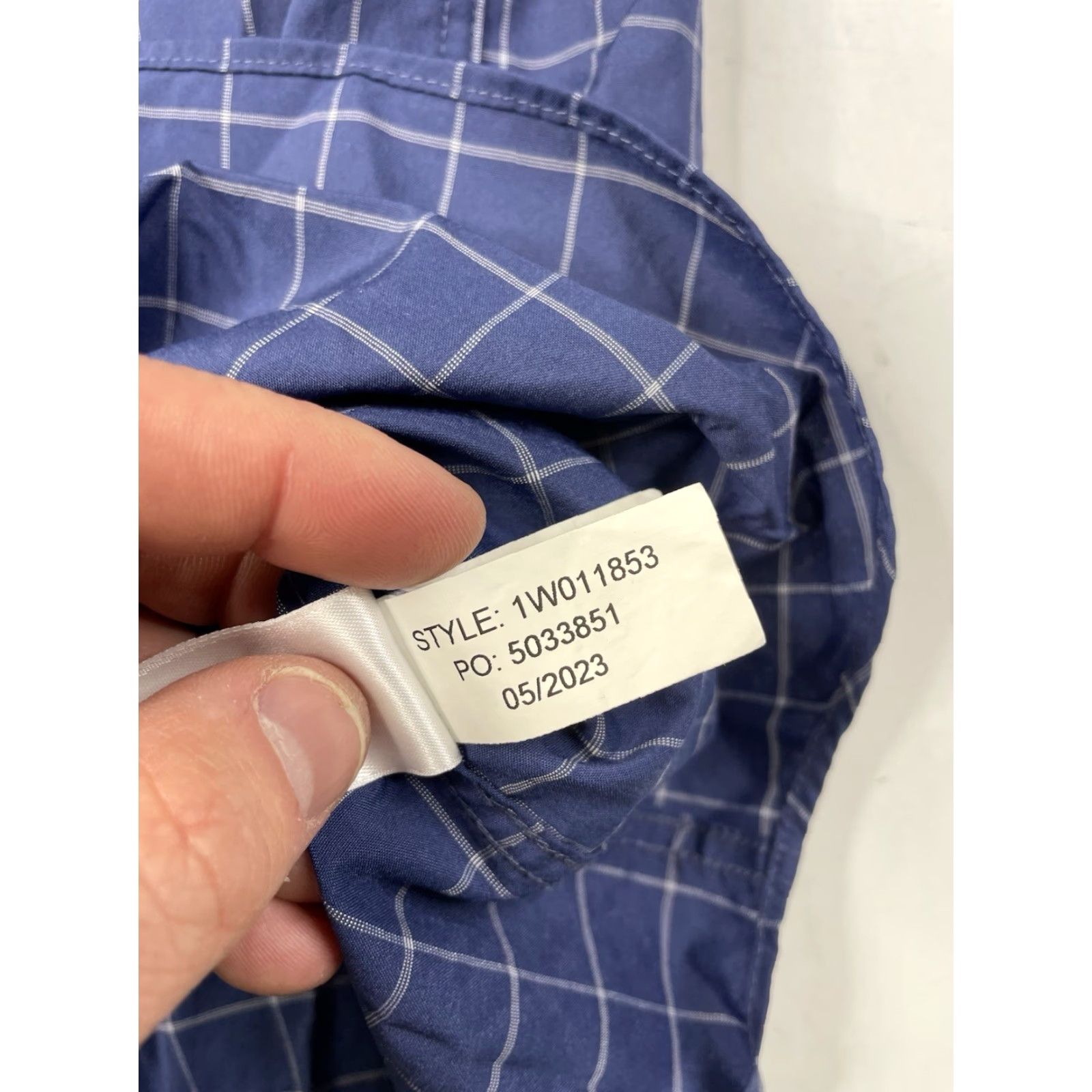 Vineyard Vines Vineyard Vines Shirt Mens M Blue Plaid Performance Classic Fit Whale Button-Up Long Sleeve Casual Business Travel Size US M / EU 48-50 / 2 - 7 Thumbnail