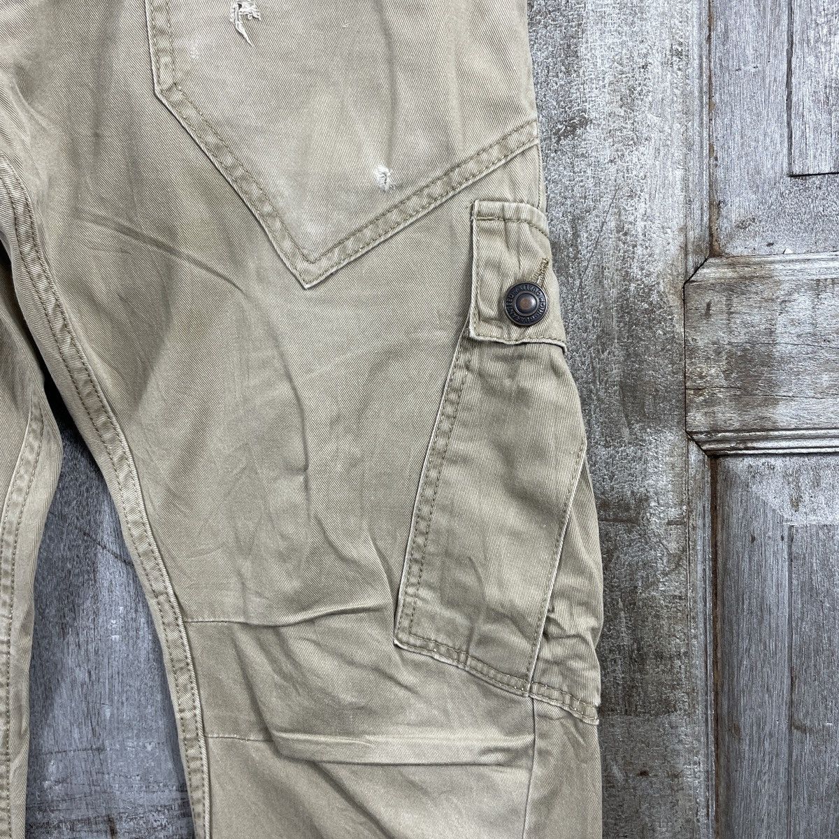 Vintage Japanese Brand Soul Of Freedom Zipper Cargo Pants