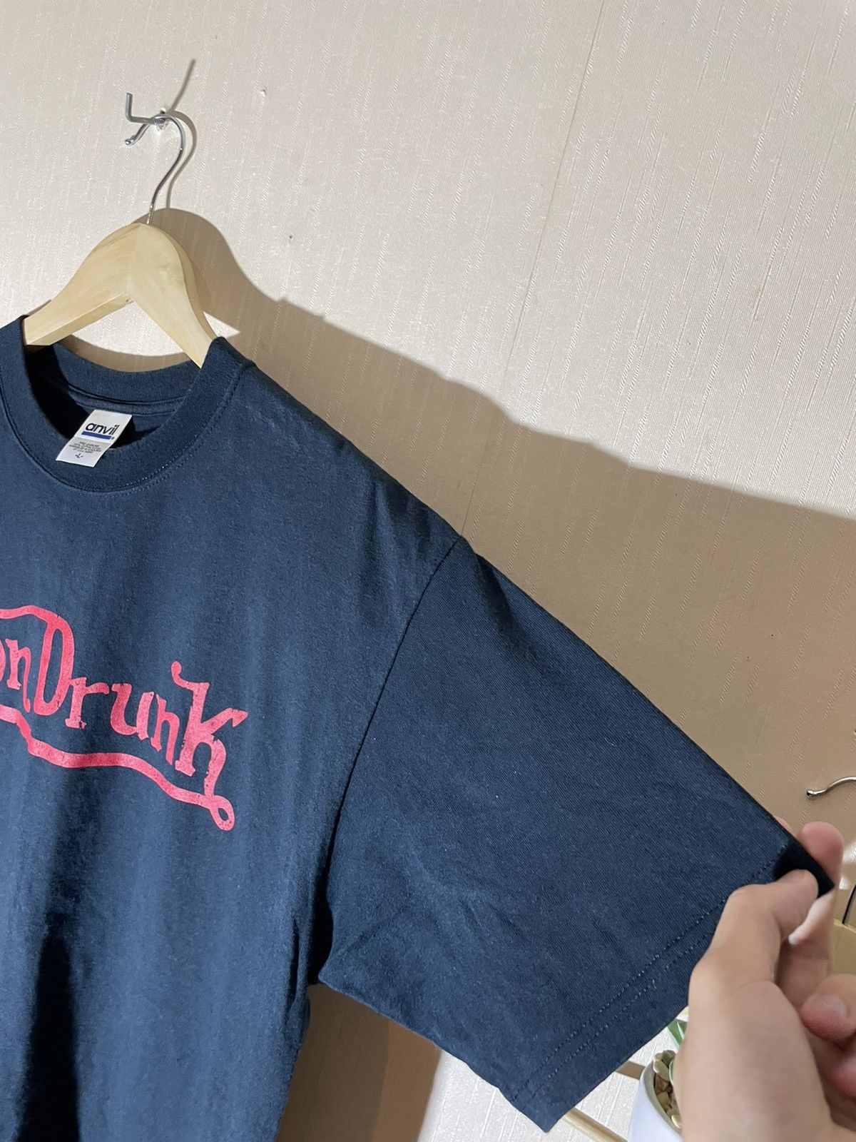 Vintage × Von Dutch Von Dutch style Humor T shirt 90s Size US L / EU 52-54 / 3 - 6 Thumbnail