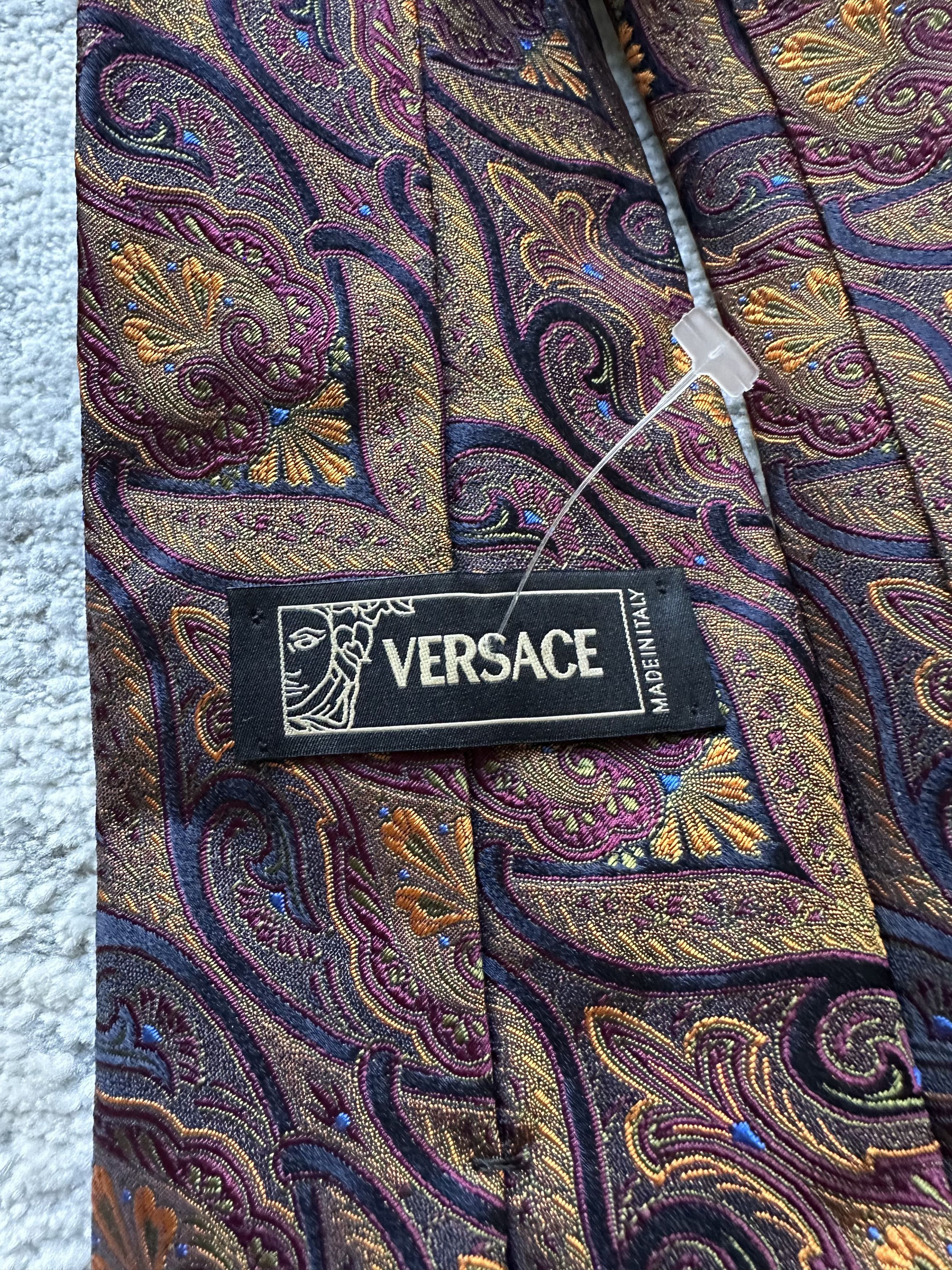 Versace Versace tie Size ONE SIZE - 4 Thumbnail