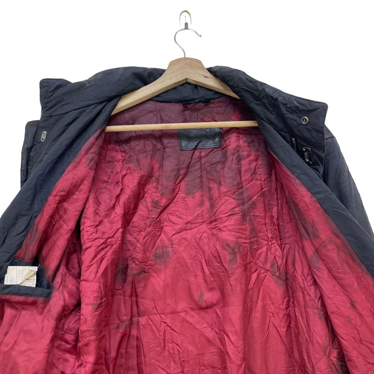 Salvatore Ferragamo × Vintage Salvatore Feragamo Made In Italy Waxed Jacket Size US M / EU 48-50 / 2 - 4 Thumbnail