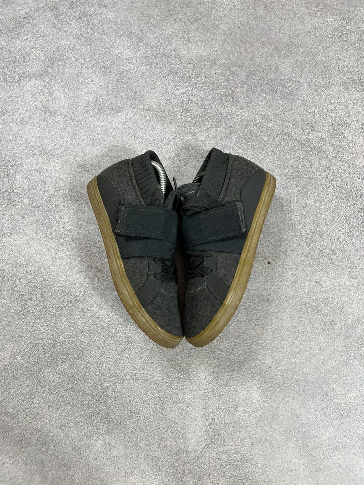Vintage Balenciaga Style Hip Hop Rap Washed Sneakers Y2K 90S