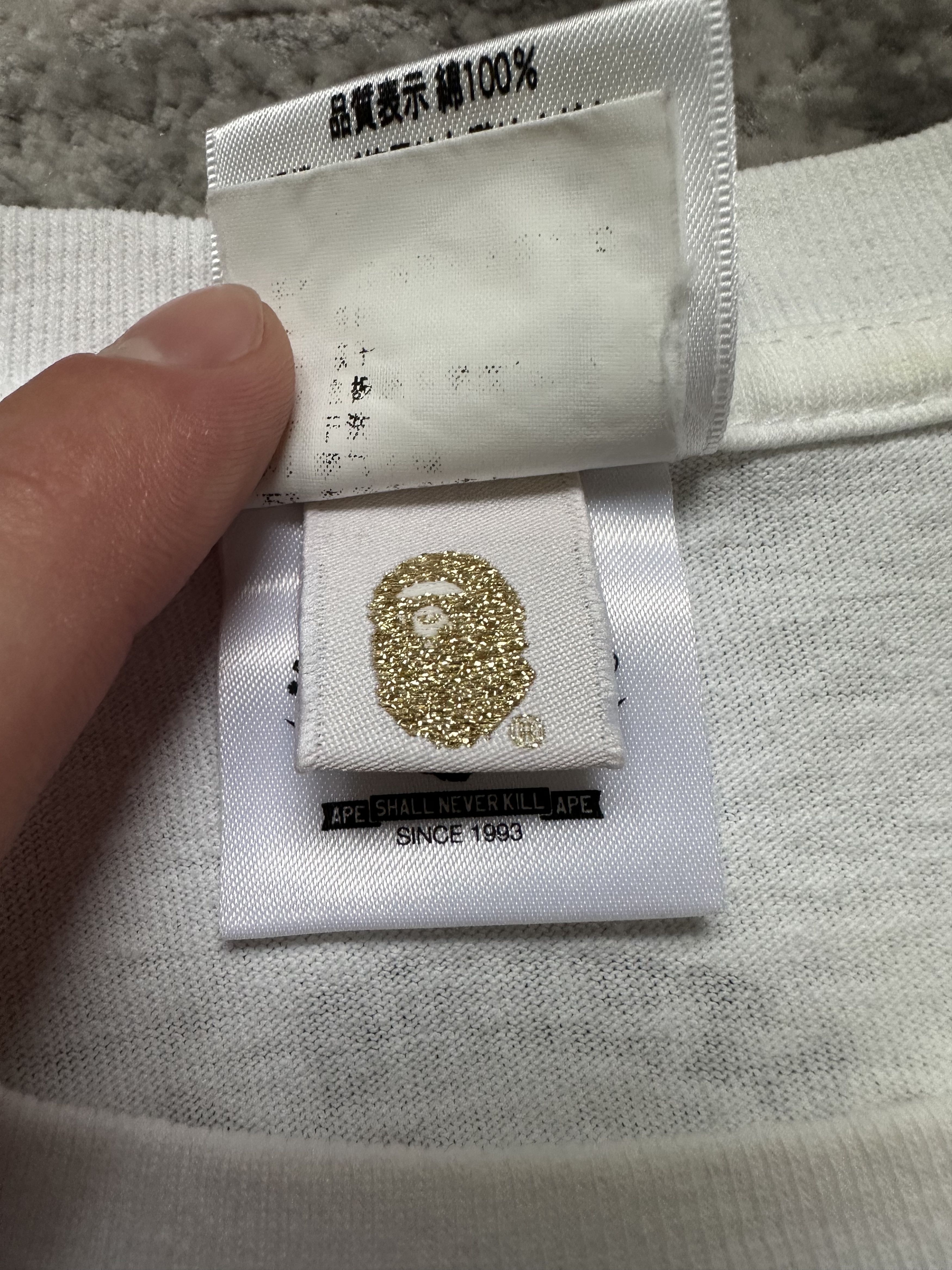 Bape Bape bear breck t shirt Size US XL / EU 56 / 4 - 10 Thumbnail