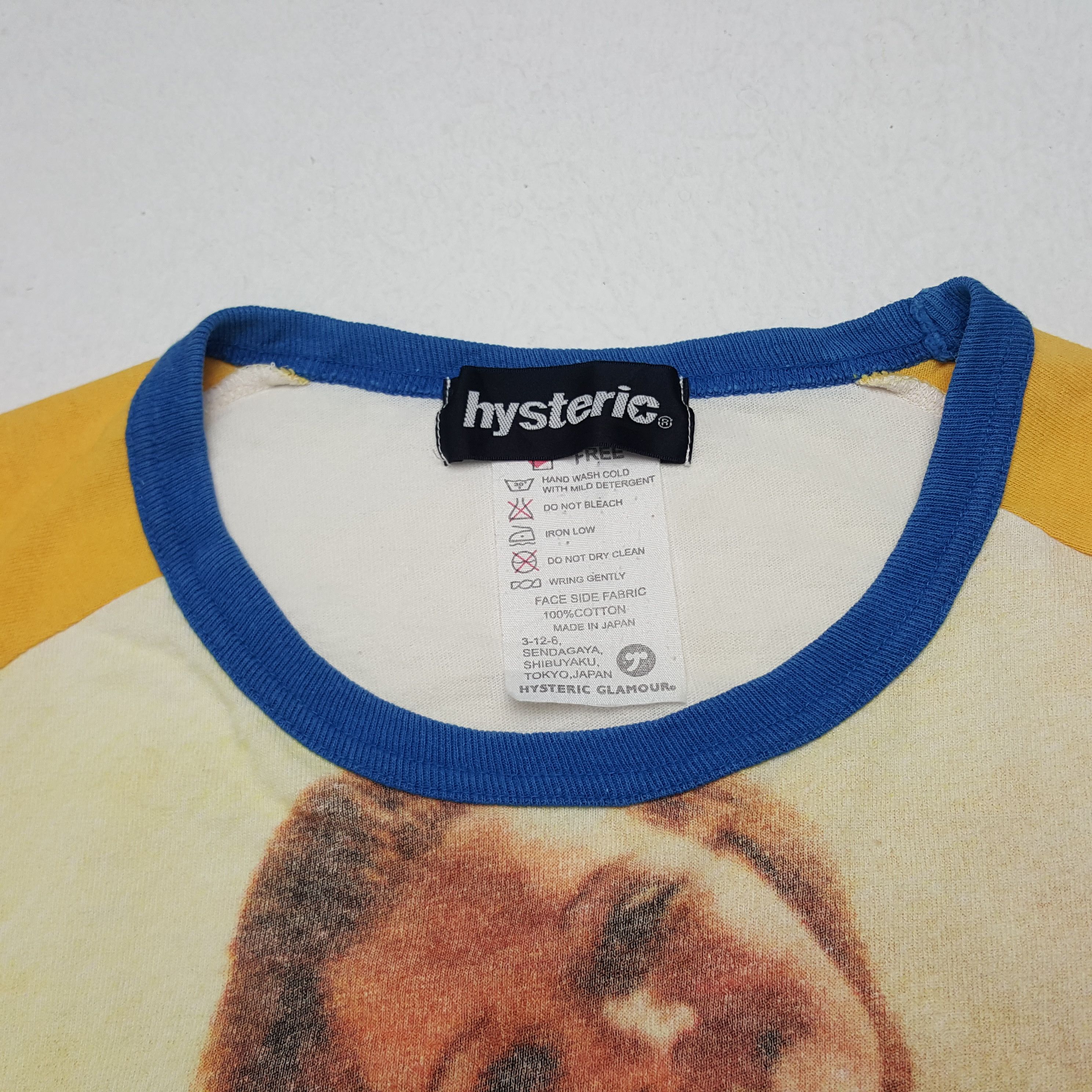 Hysteric Glamour Vintage Hysteric Glamour Japanese Brand Tshirt Size XS / US 0-2 / IT 36-38 - 4 Thumbnail