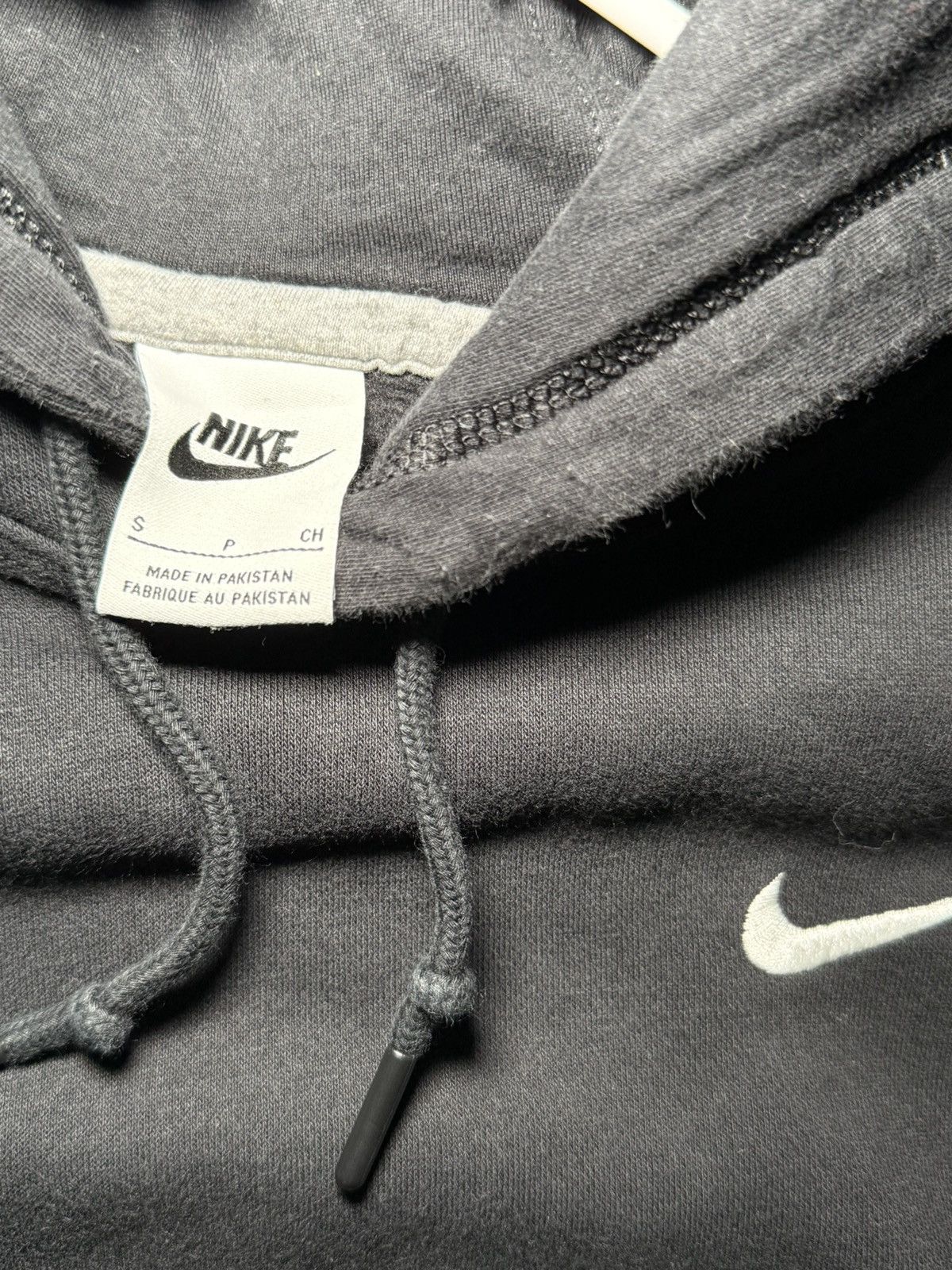 Nike NIKE vintage “black hoodie” Size US S / EU 44-46 / 1 - 2 Thumbnail