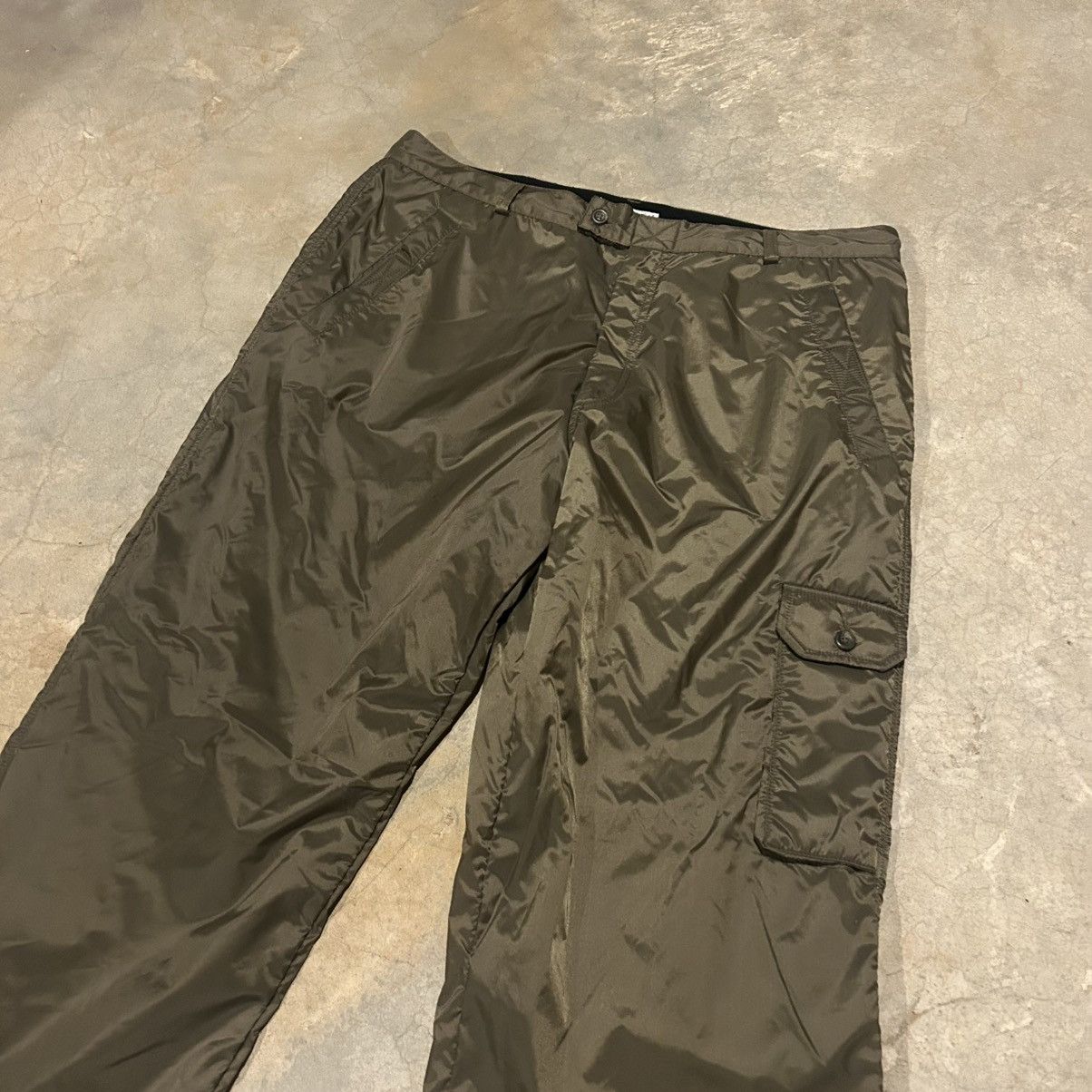 Jean Charles De Castelbajac × Vintage Vintage 1990s Castelbajac Fleece Lined Nylon Baggy Ski Pants Size US 36 / EU 52 - 3 Thumbnail