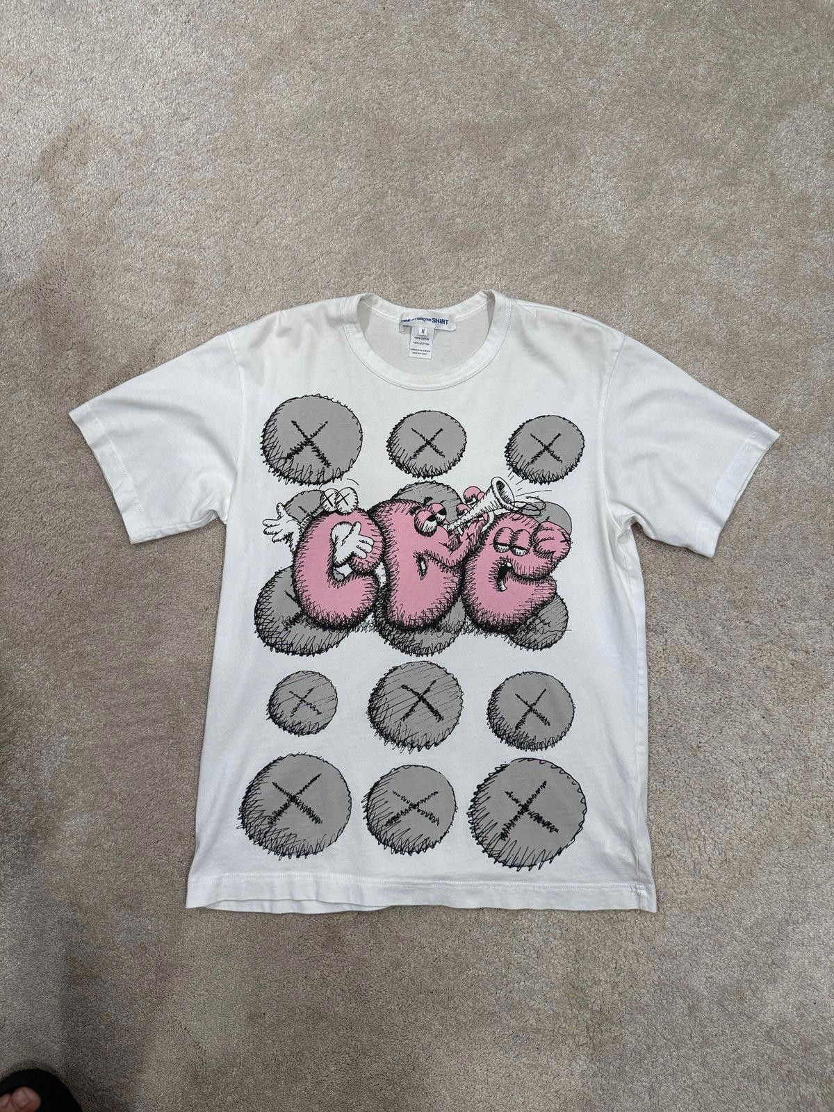 Kaws CDG Kaws Tee - White - M Size US S / EU 44-46 / 1 - 1 Thumbnail