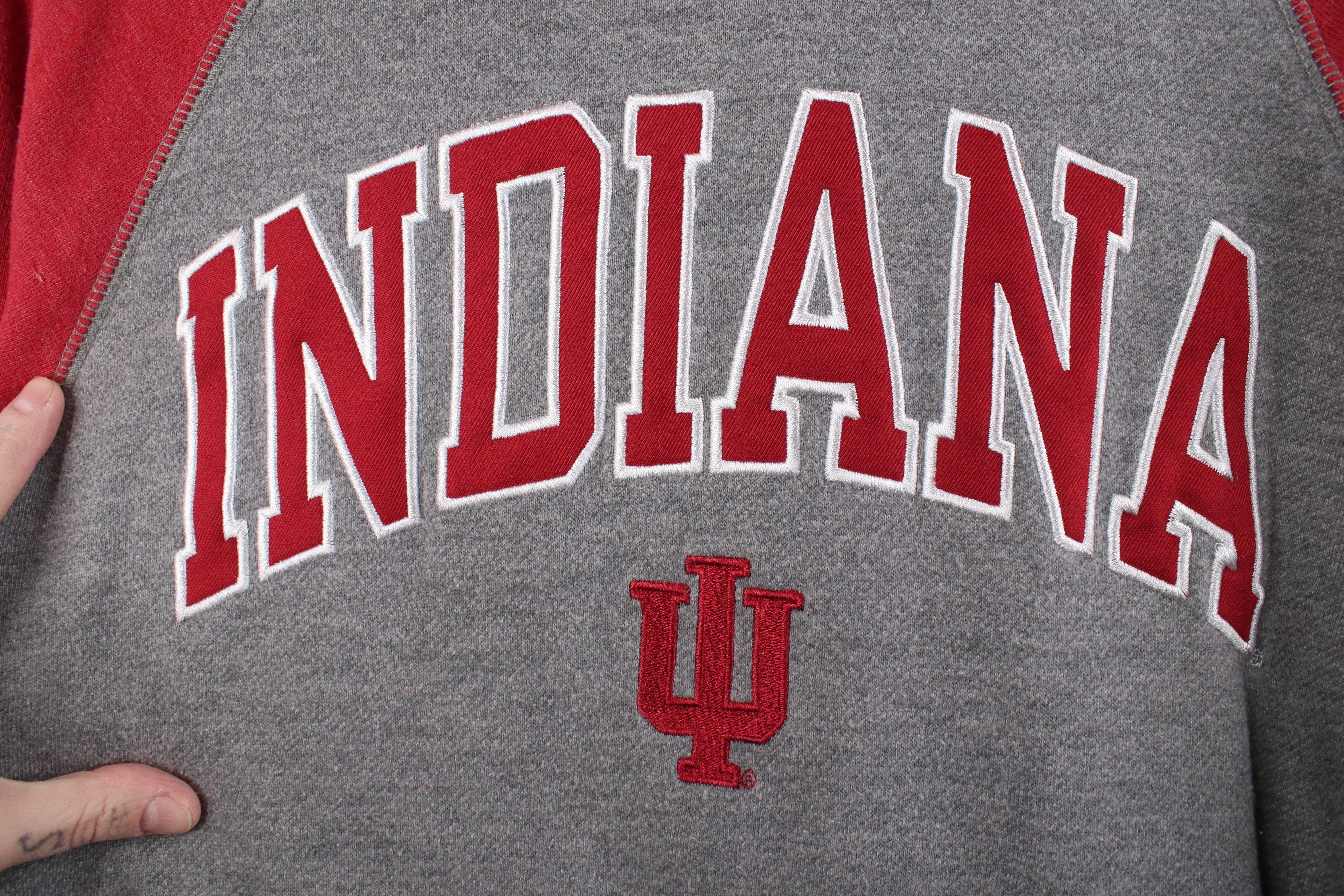 Champion Vintage Y2K Champion Indiana University Football Hoodie Size US M / EU 48-50 / 2 - 4 Thumbnail