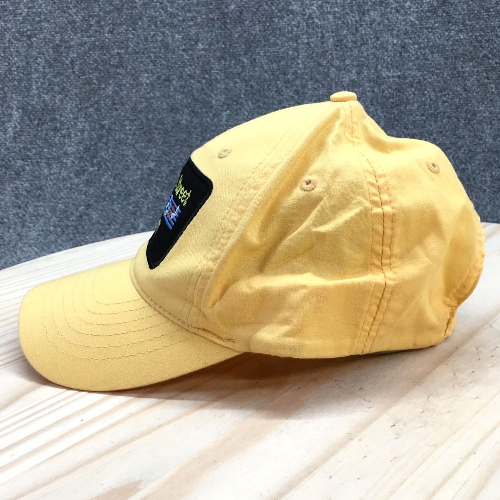 Vintage Bourbon Street Blues Baseball Cap Hat Mens One Size Yellow Adjustable Size ONE SIZE - 4 Thumbnail