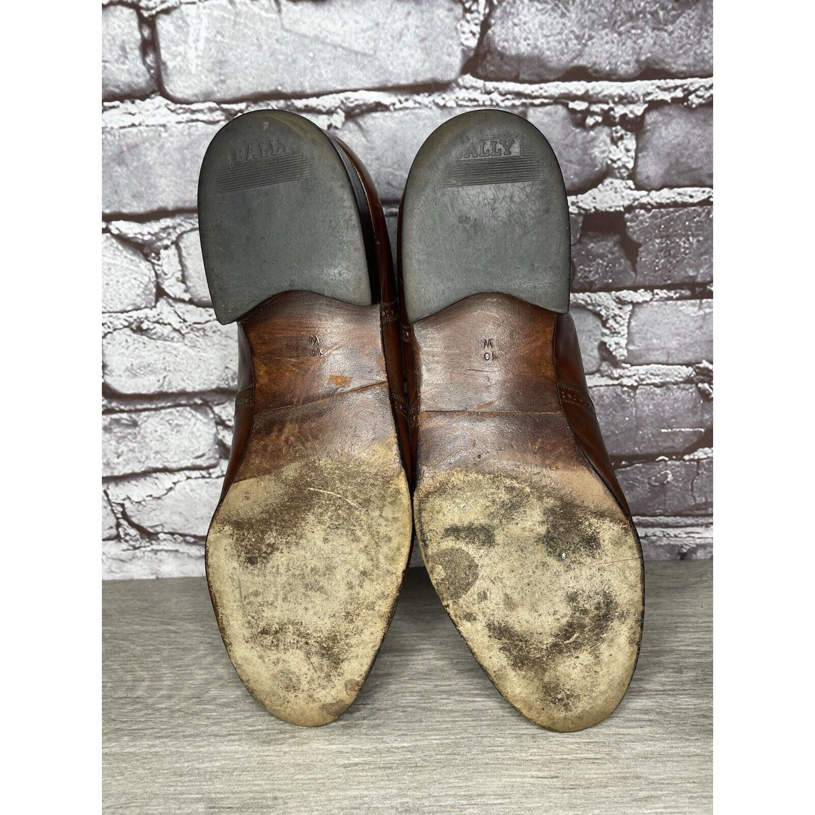 Bally Bally Satolas Brown Leather Wingtip Tassel Loafer Dress Shoe Size US 10 / EU 43 - 8 Thumbnail