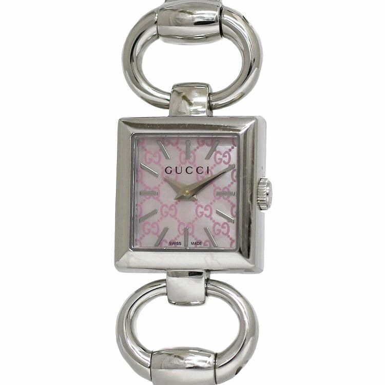 Gucci GUCCI Watches Pink Metal Size ONE SIZE - 1 Thumbnail