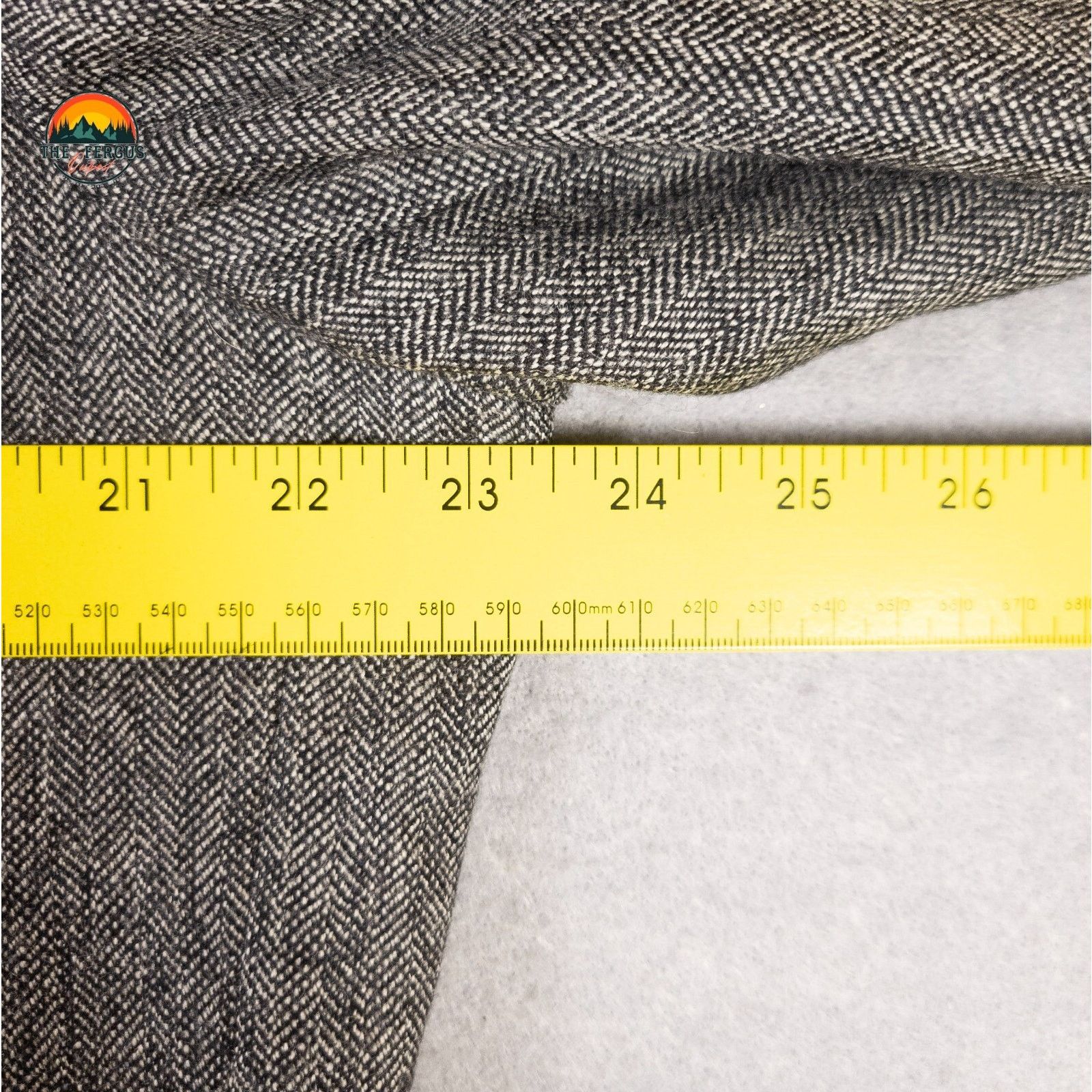 Savile Row Savile Row Macys Blazer Gray Single-Breasted Men's L 44 Size 44L - 4 Thumbnail