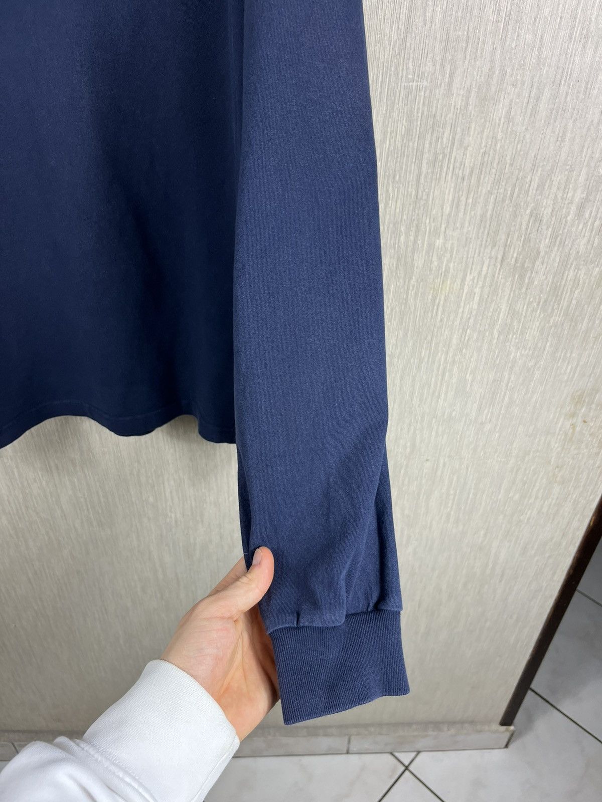 Stussy × Vintage Stussy vintage y2k pigment dyed long sleeve chest logo tee Size US M / EU 48-50 / 2 - 8 Thumbnail