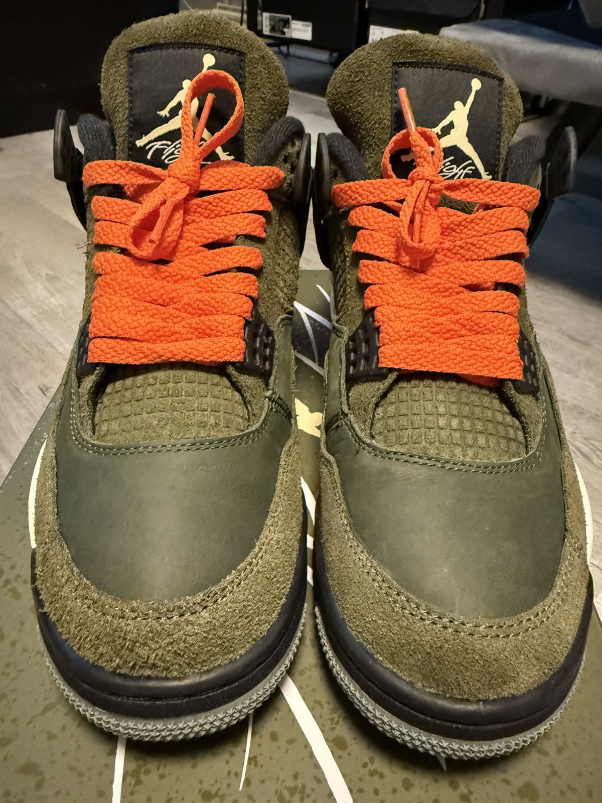 Nike Air Jordan 4 Craft “Olive” Size 9 Size US 9 / EU 42 - 6 Thumbnail